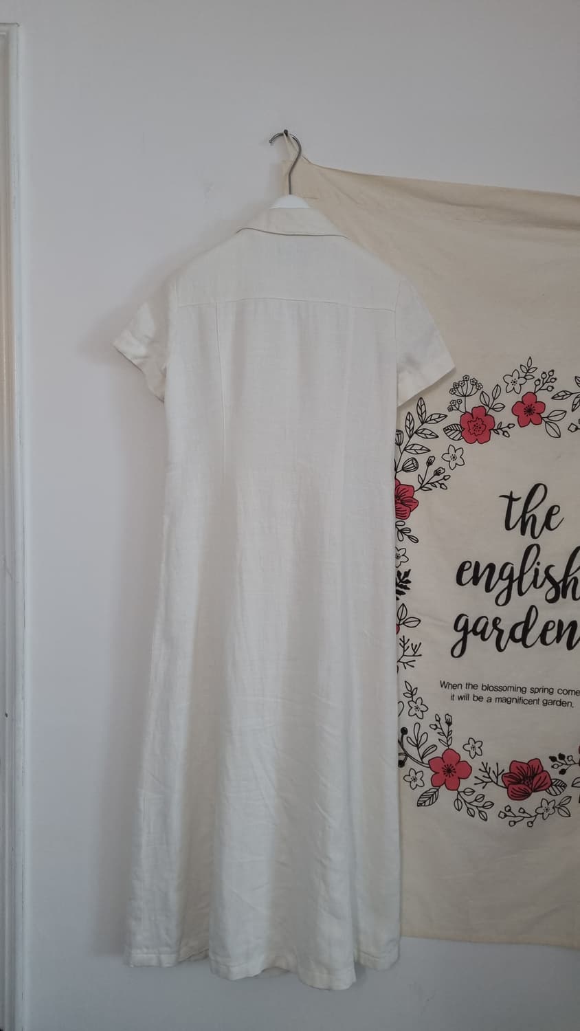 앤클라인 린넨 맥시 원피스 상품이미지3