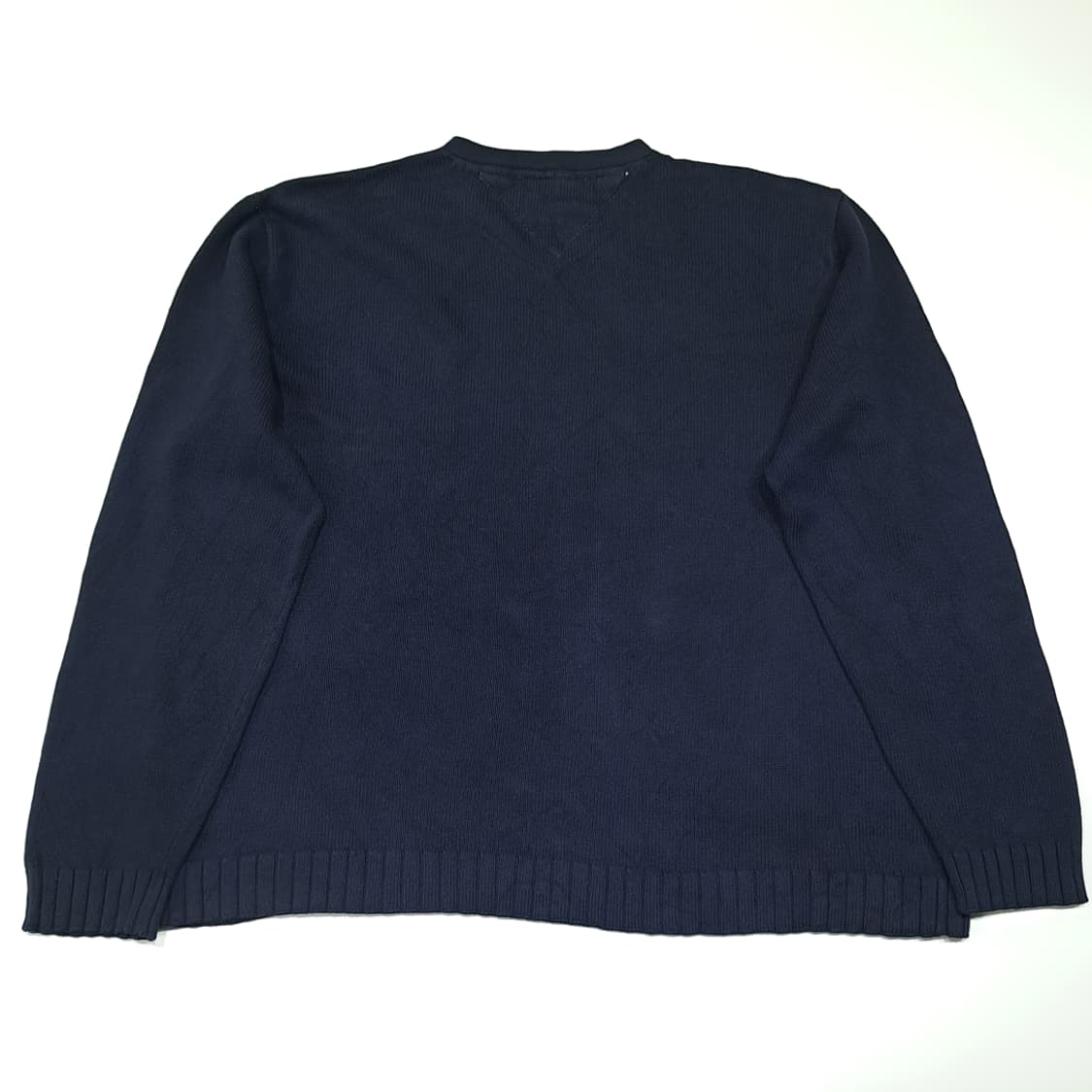 CL823 XL 타미힐피거 90s 박스핏 브이넥 네이비 니트 스웨터 상품이미지6