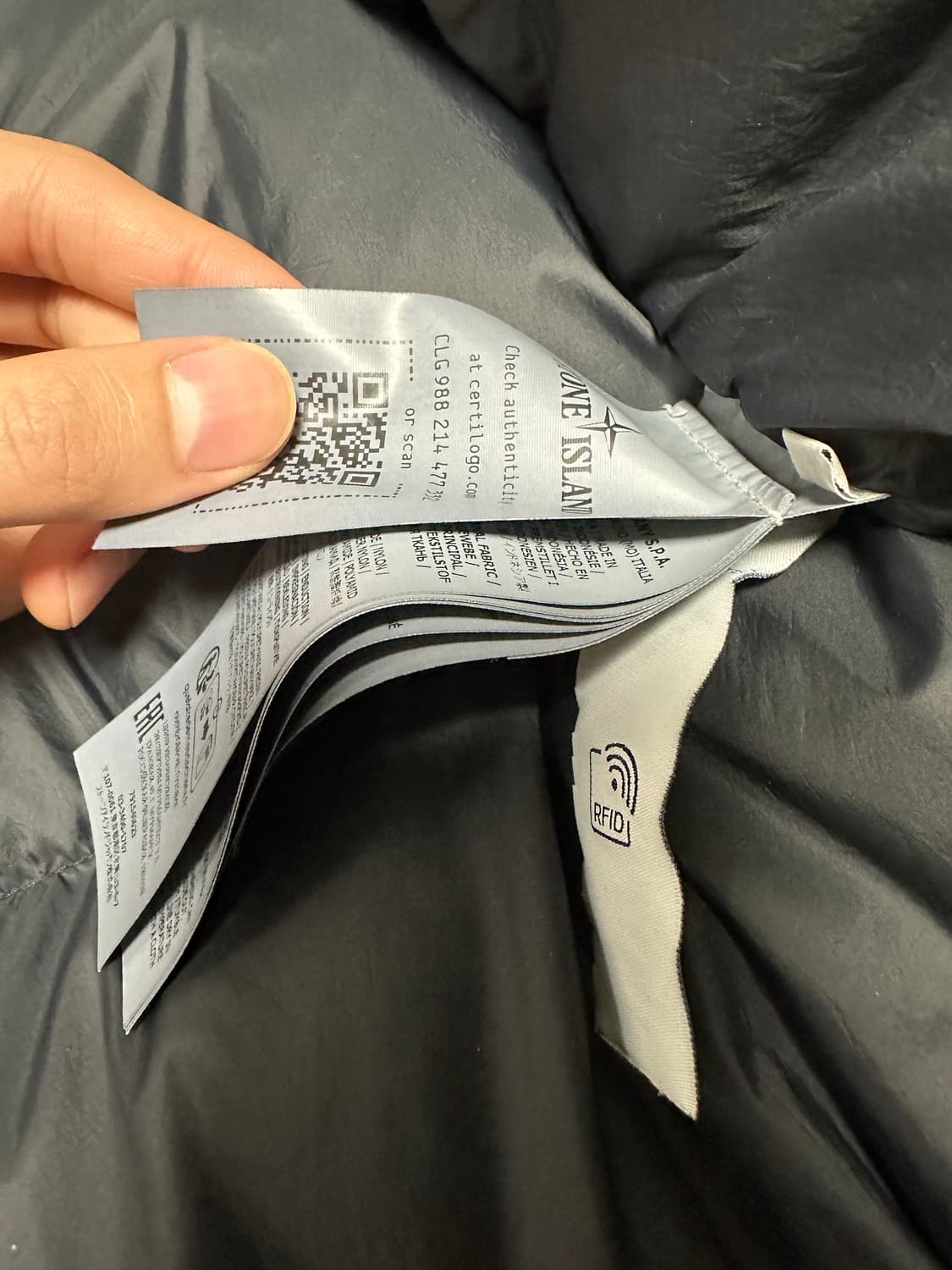 [L] 스톤아일랜드 23 FW 크링클랩스 논후드 40623 상품이미지8