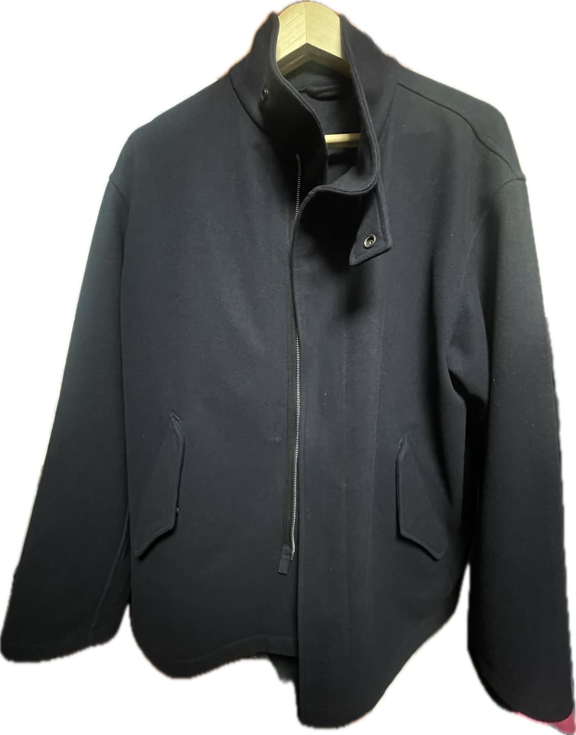 3) 코모리 펠튼 울 나일론 zip 블루종 자켓 상품이미지2