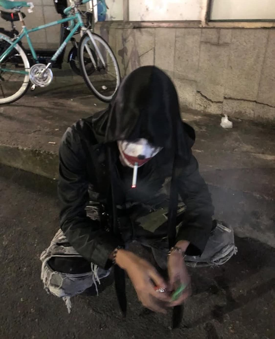 바이커 코팅 자켓 상품이미지1