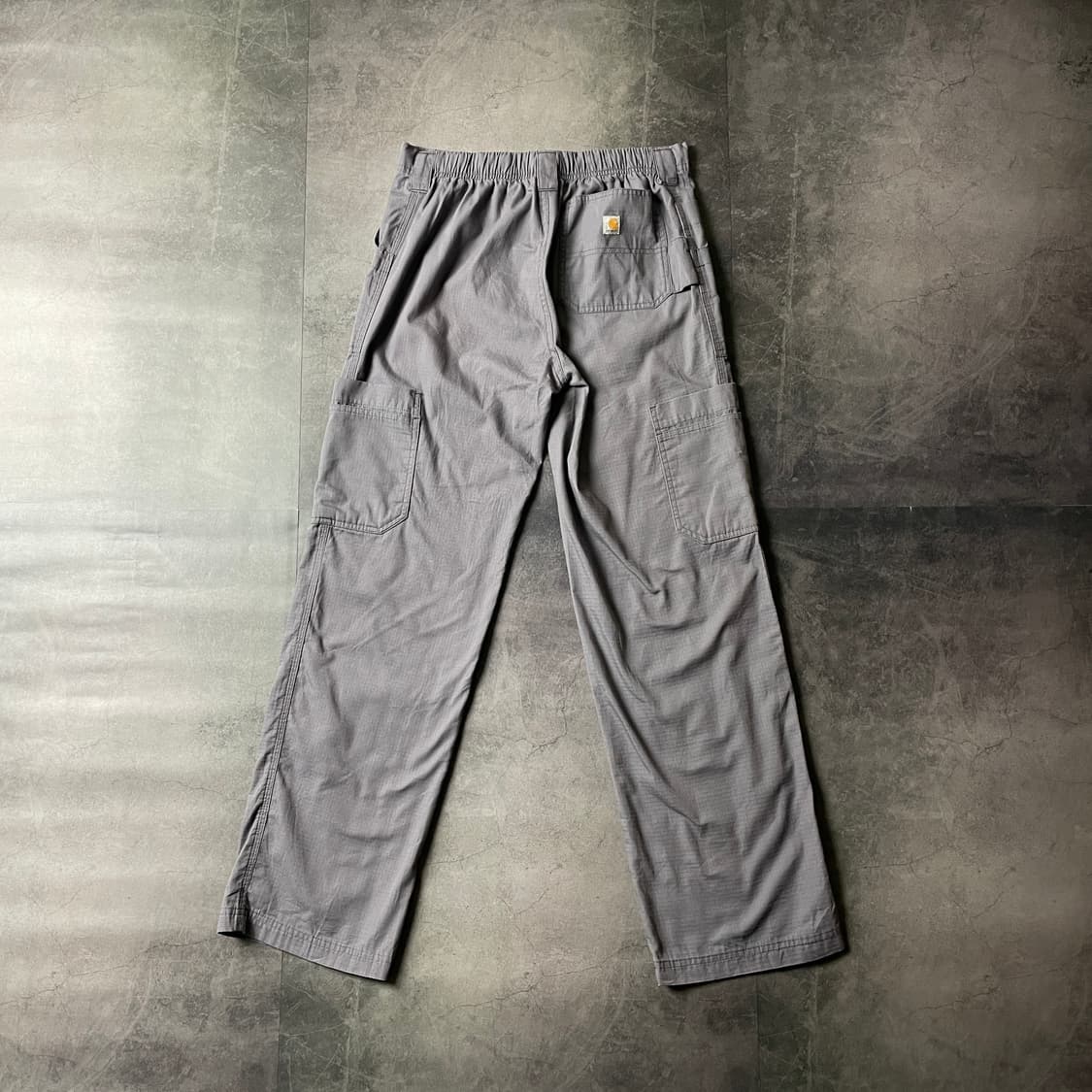 CARHARTT 칼하트 빈티지 하프밴딩 그레이 카고 팬츠 상품이미지5