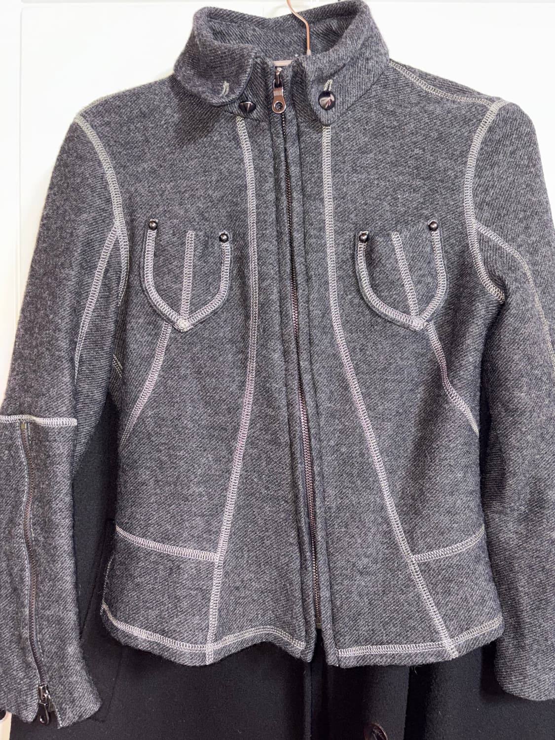 블랙그레이 자켓 상품이미지2