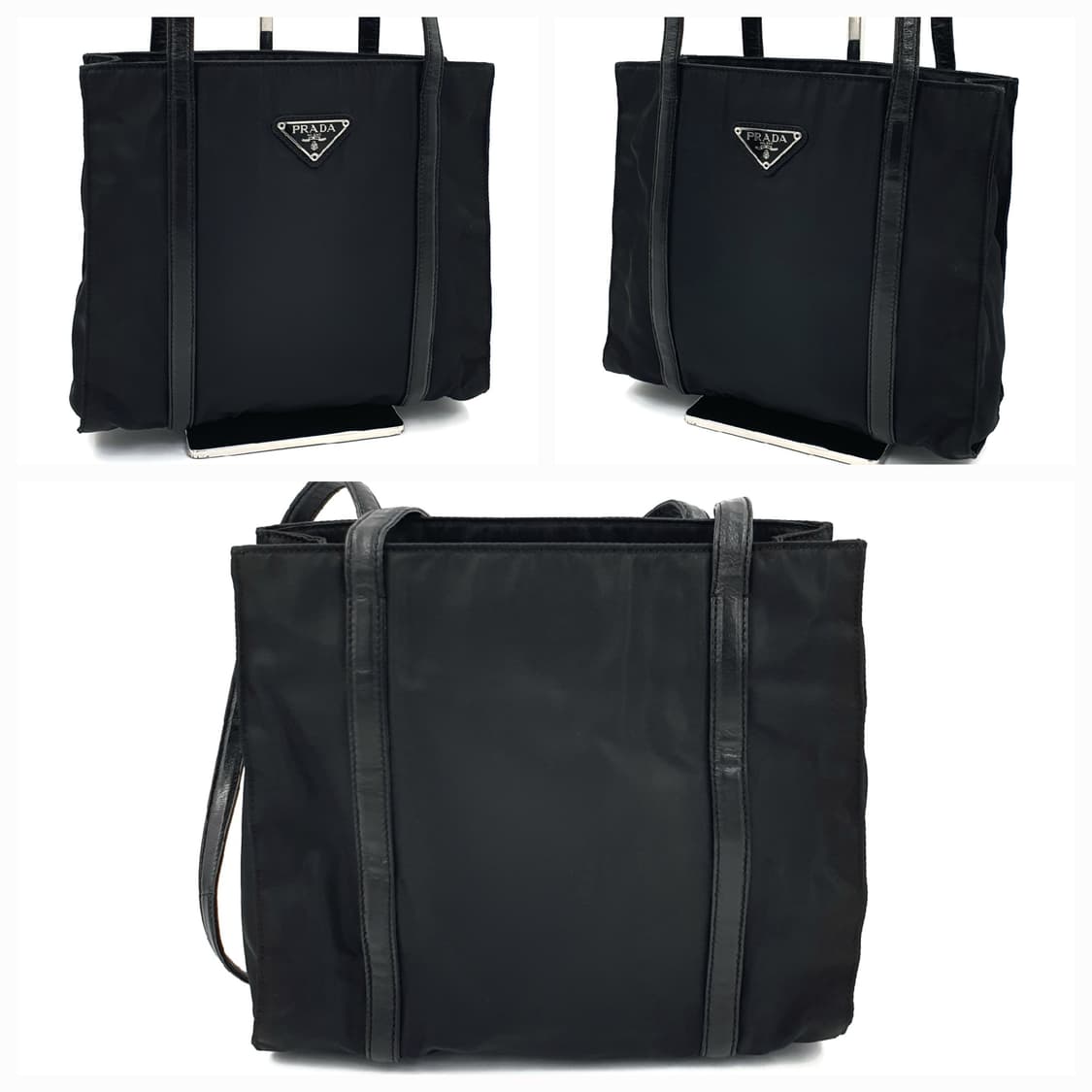 프라다 리나일론 블랙 미니 숄더백 B6506 상품이미지2