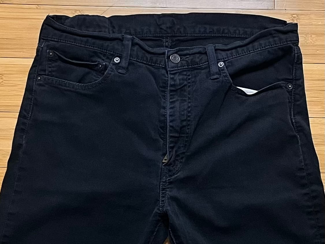 리바이스 510 블랙진 데님팬츠 W36 L34 상품이미지3