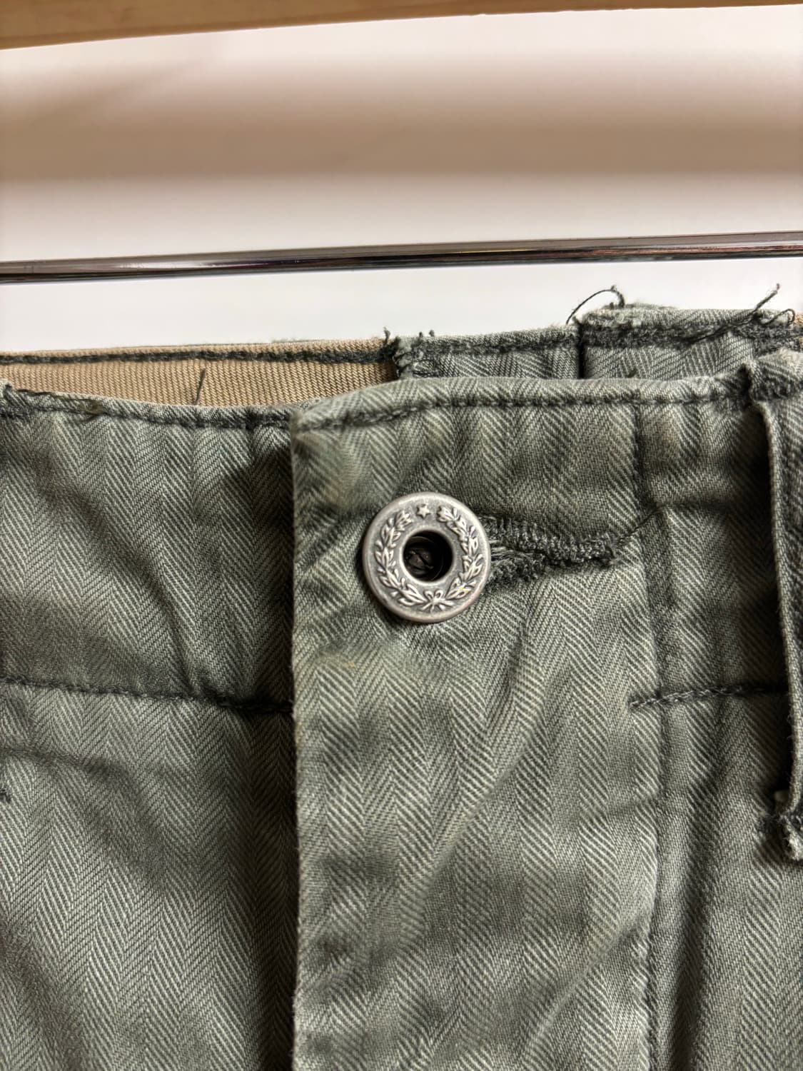 [30X30] RRL 헤링본 트윌 필드 팬츠 올리브 상품이미지5