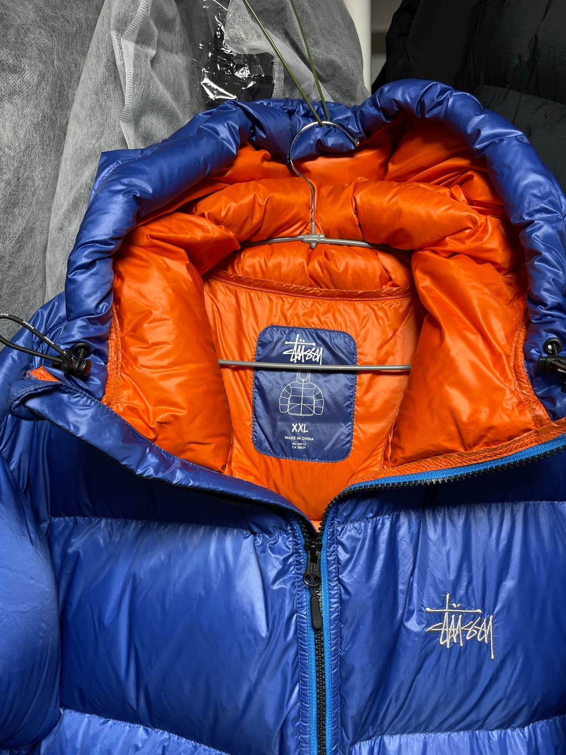 [XXL사이즈] 스투시 마이크로 립스탑 다운 푸퍼 패딩 자켓 상품이미지6