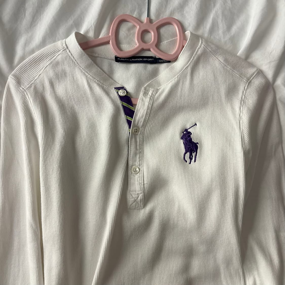 폴로 보라포니 골지 롱슬리브 상품이미지3