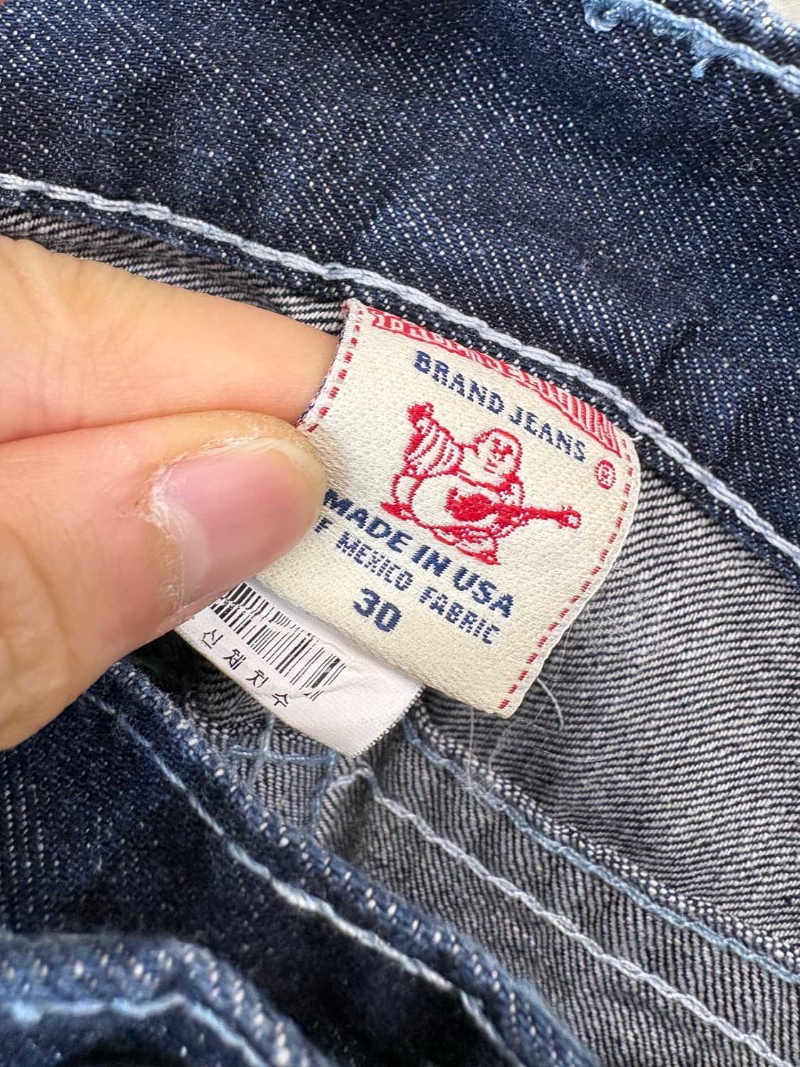 트루릴리전 y2k 빈티지 데님팬츠 상품이미지6