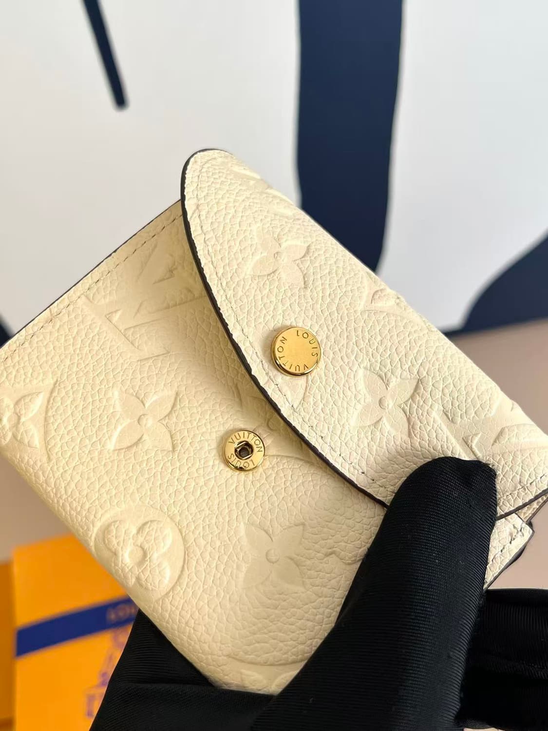 루이비통 로잘리 코인 퍼스 모노그램 블랙 상품이미지6