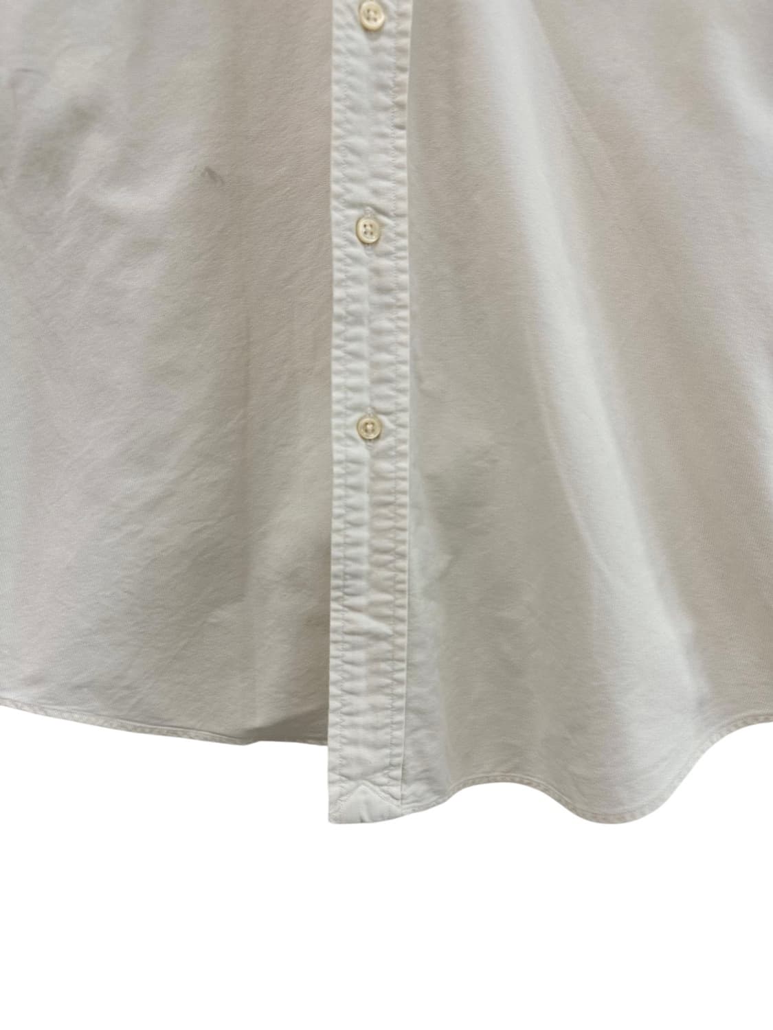 90s 폴로 빅셔츠 아이보리 (M~XL) 상품이미지6