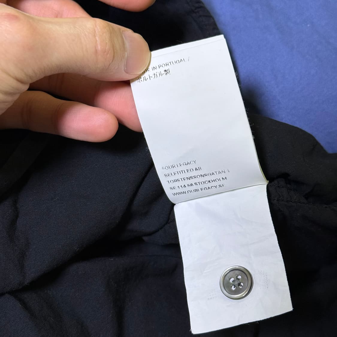 [44] 아워레가시 버로우드 반팔 셔츠 상품이미지5