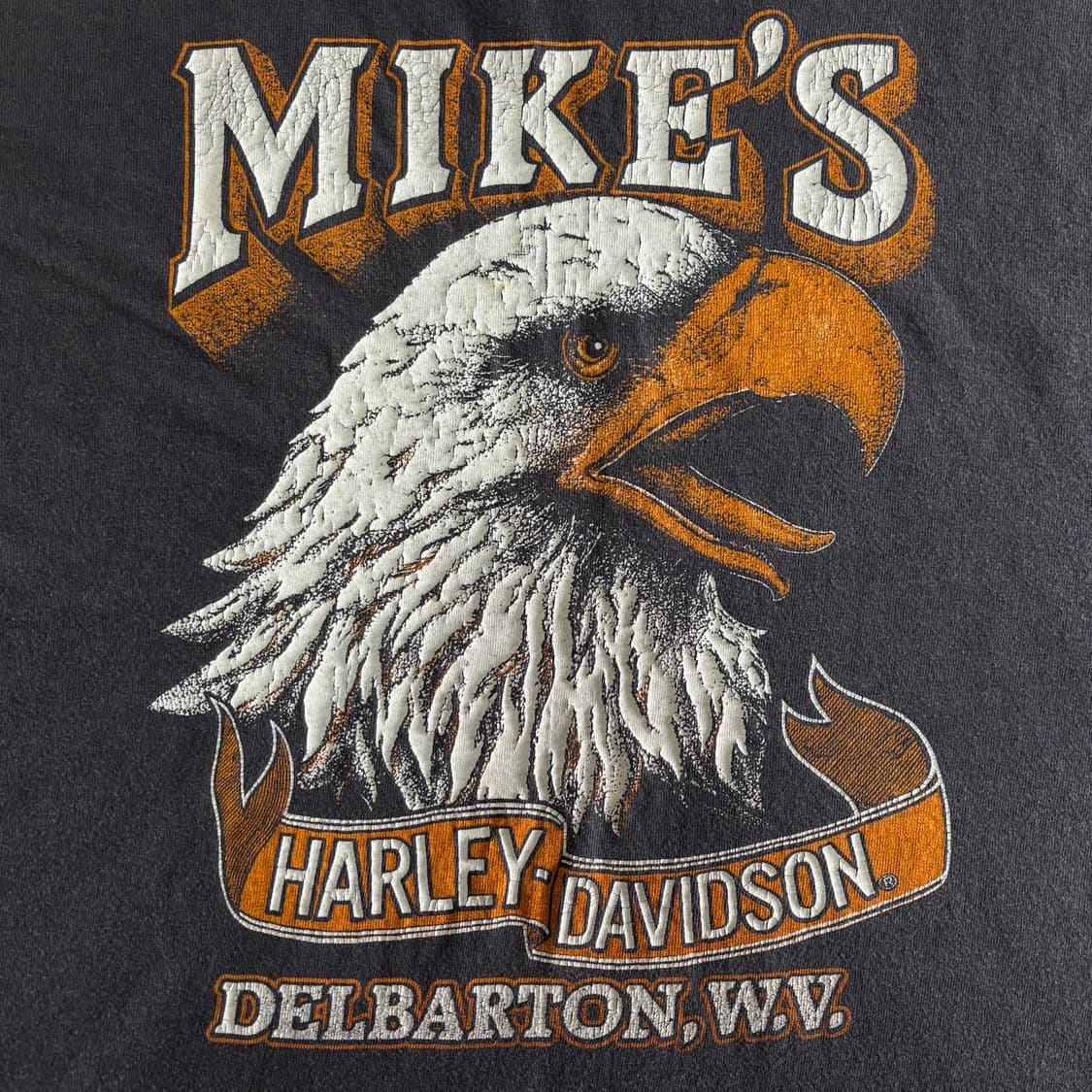 80s 빈티지 할리데이비슨 반팔 티셔츠 상품이미지7