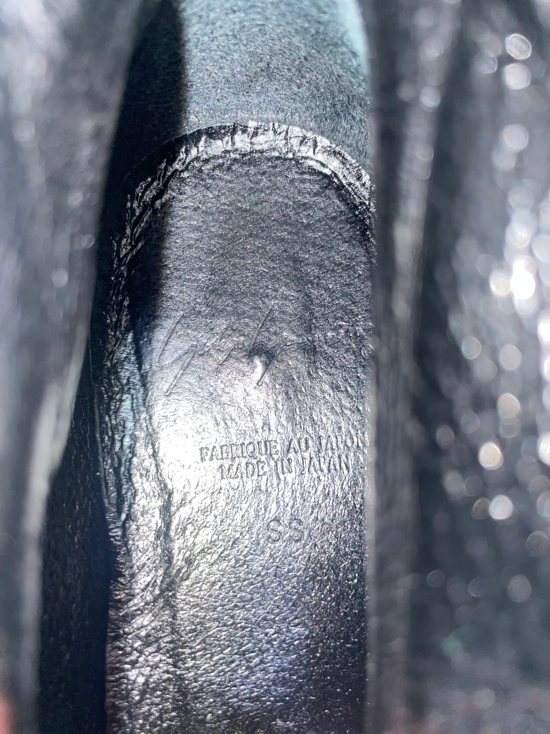 Yohji yamamoto 스웨이드 부츠 상품이미지4