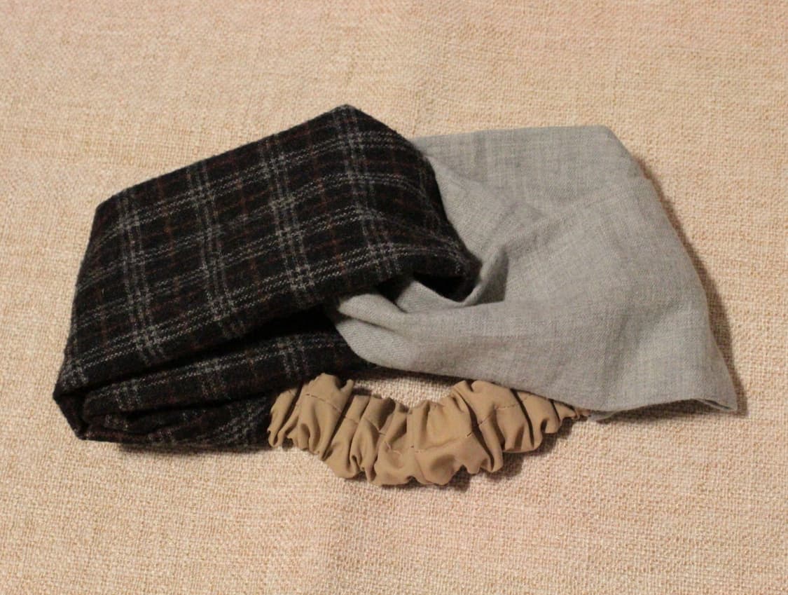 핸드메이드 빈티지 업사이클링 헤어밴드 상품이미지1