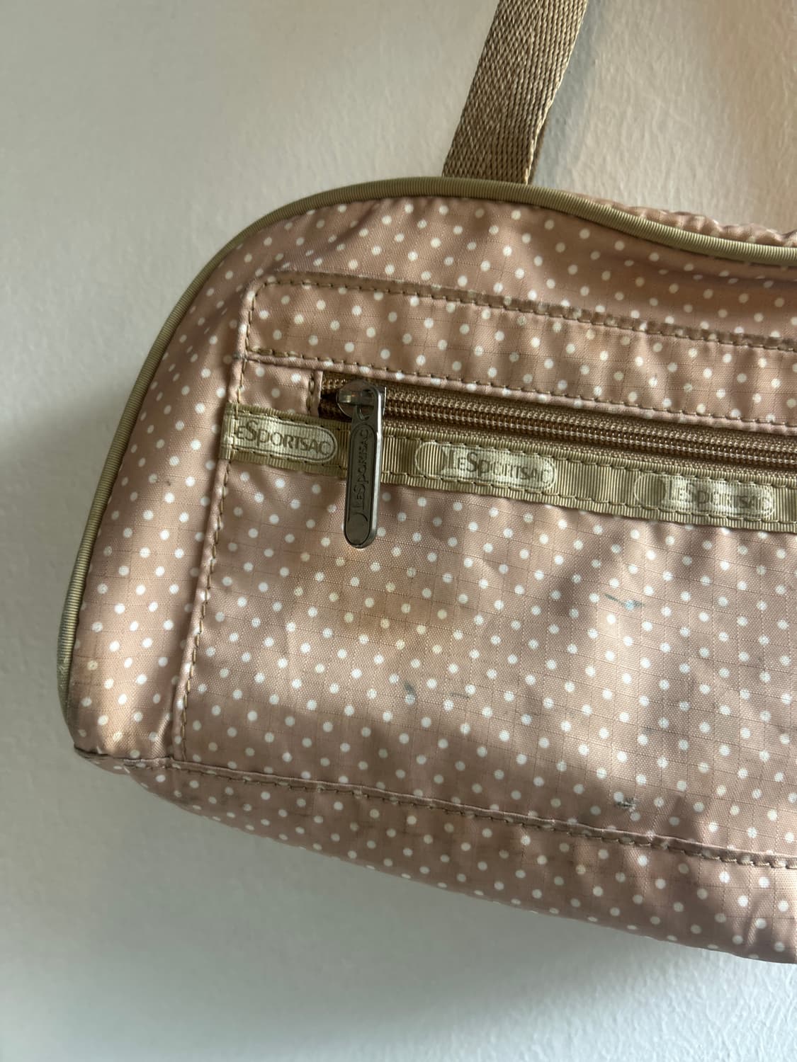 레스포삭 땡땡이 핸드백  상품이미지2