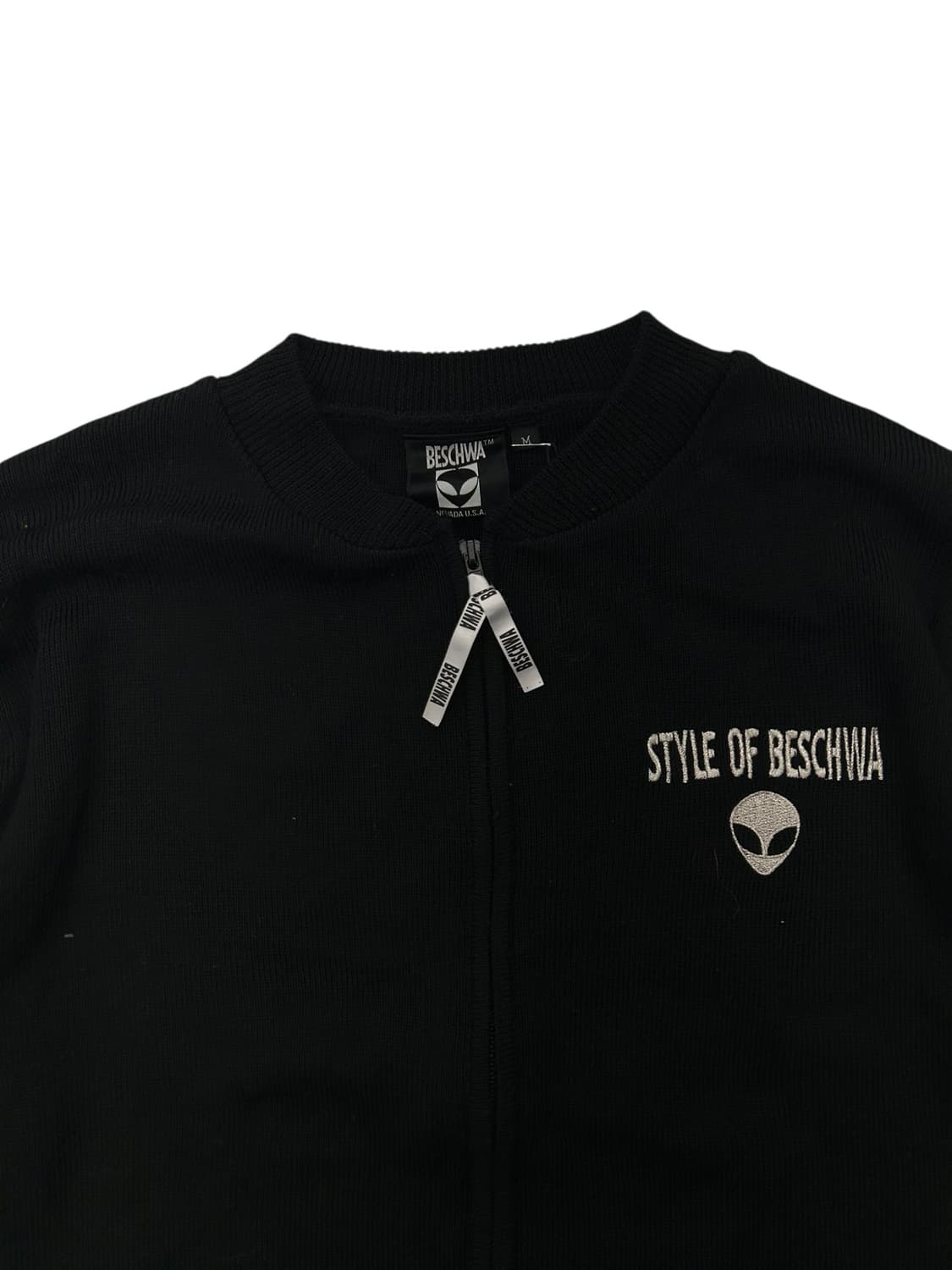 90s Beschwa 니트 집업 가디건 상품이미지3