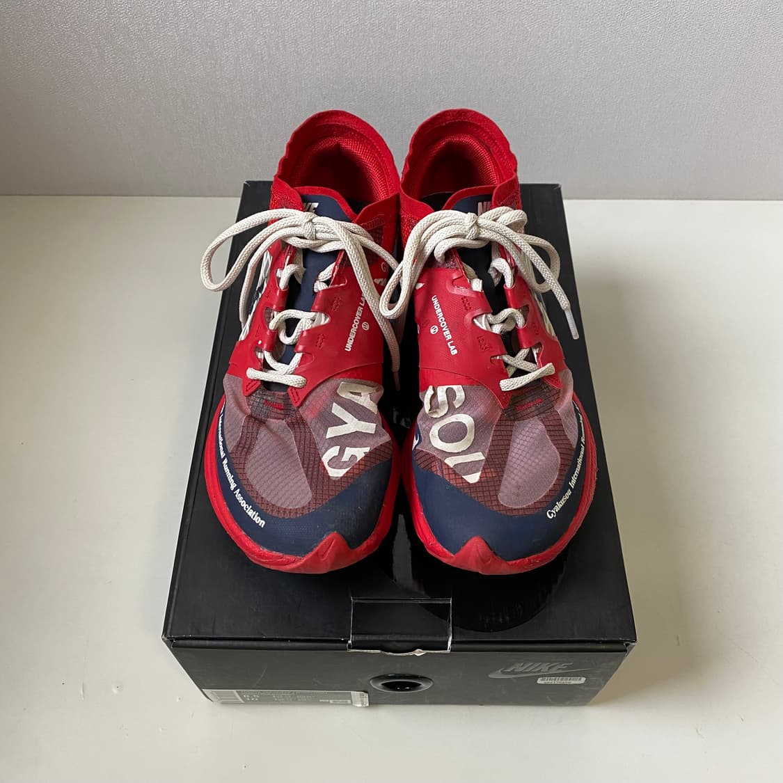 [265] 나이키 x 언더커버 갸쿠소우 줌X 베이퍼플라이 넥스트% 레드 상품이미지1