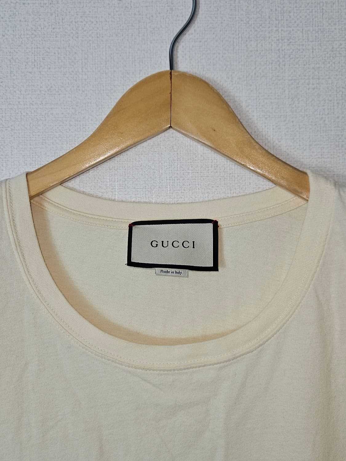 구찌 GUCCI 시티 반팔 티셔츠 XL (정품) 상품이미지4