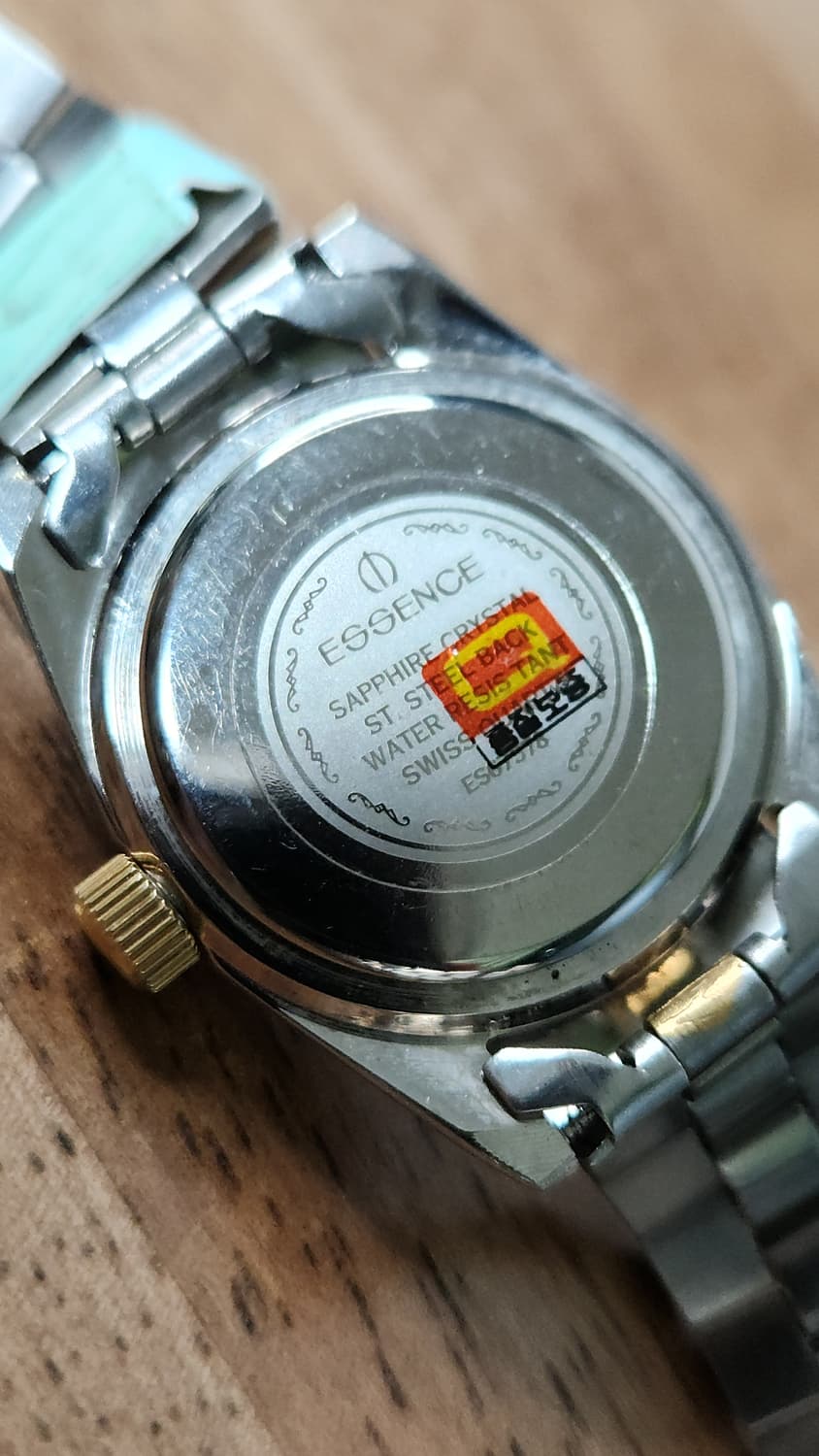 #에센스 여성용 오이스터 퍼페츄얼 데이져스트 골드 콤비 여성명품시계 급처 상품이미지4