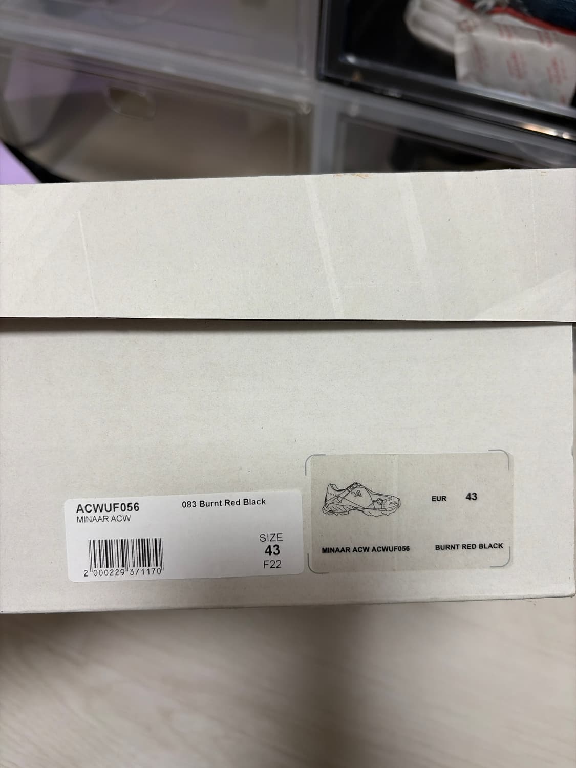 로아 어콜드월 미나르 콜라보 43 스니커즈 상품이미지10