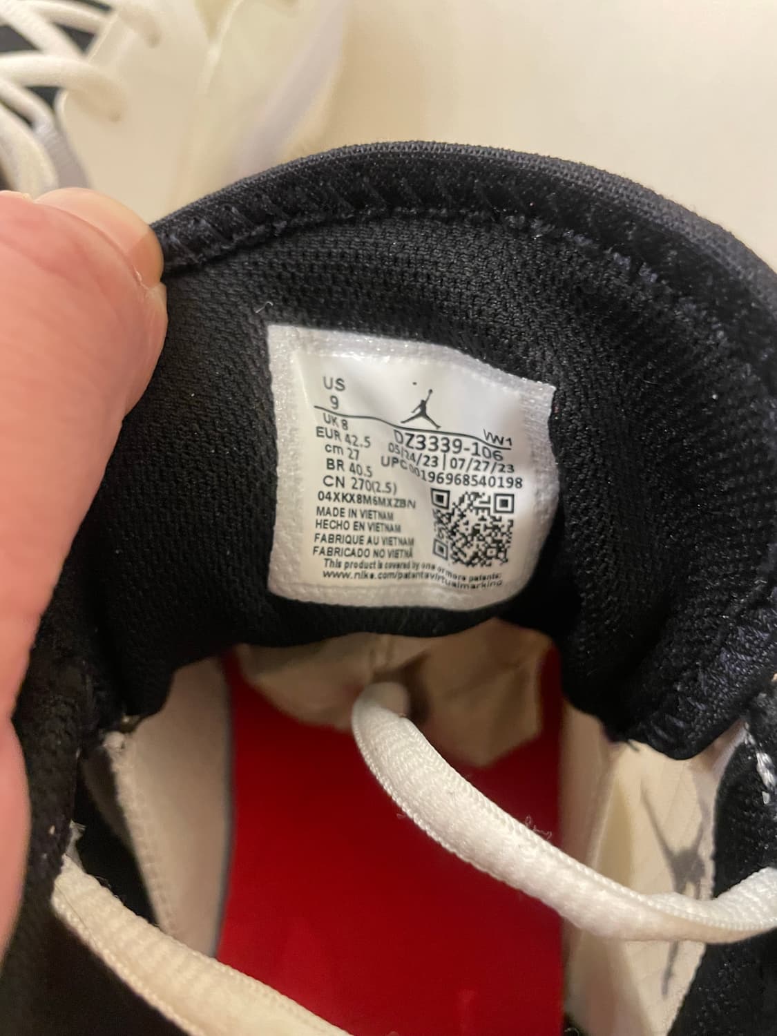 270 조던 원 테이크 4 PF 세일 블랙 상품이미지4