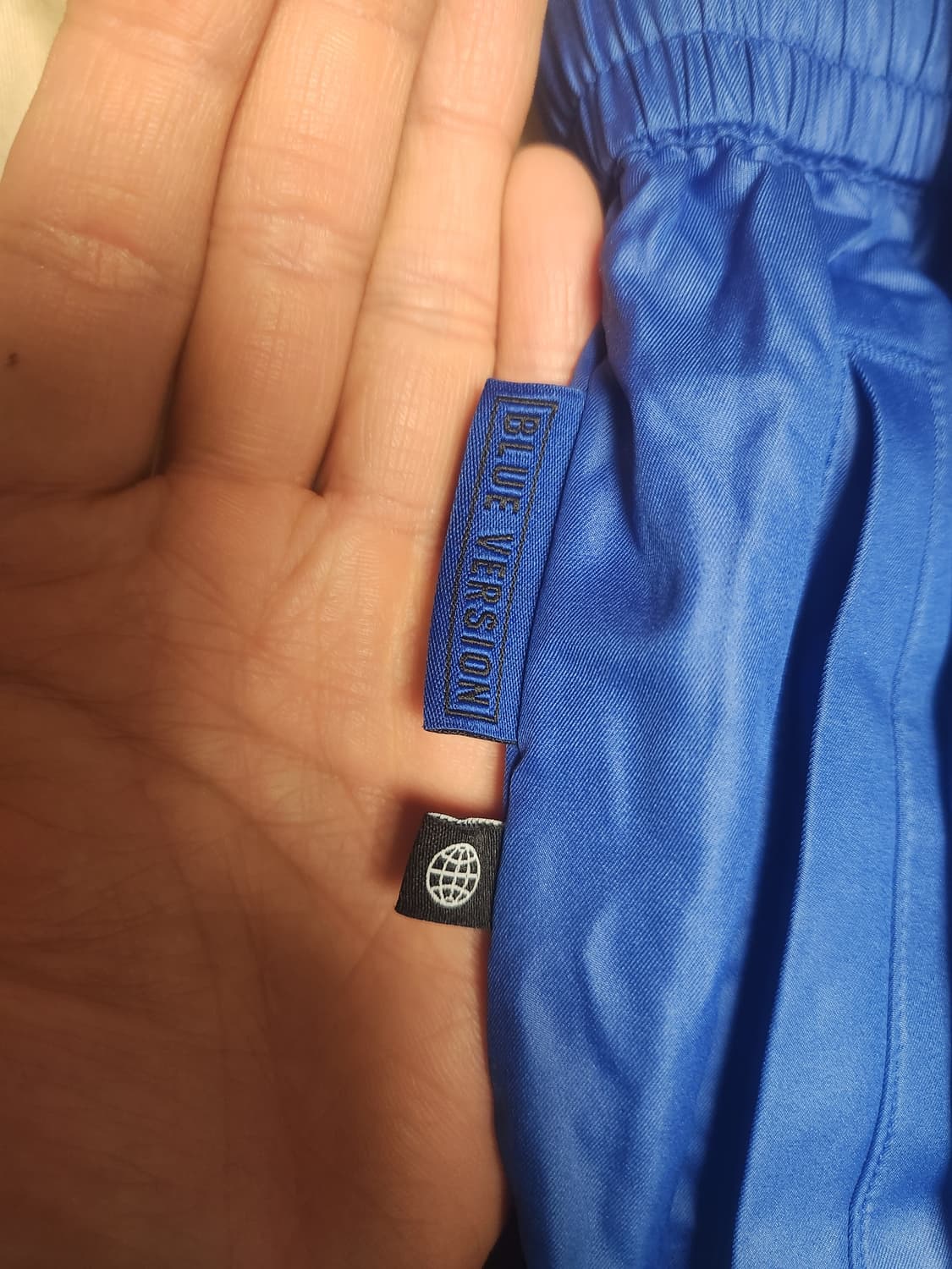 아디다스 블루버전 팀로얄블루 조거 팬츠 L 상품이미지4