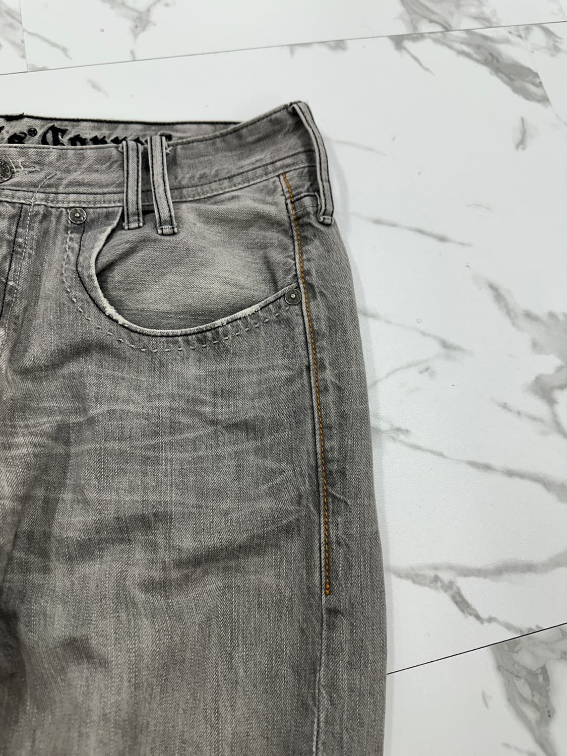 Levi's 리바이스 Copper 그레이 웨스턴 데님 팬츠 상품이미지3