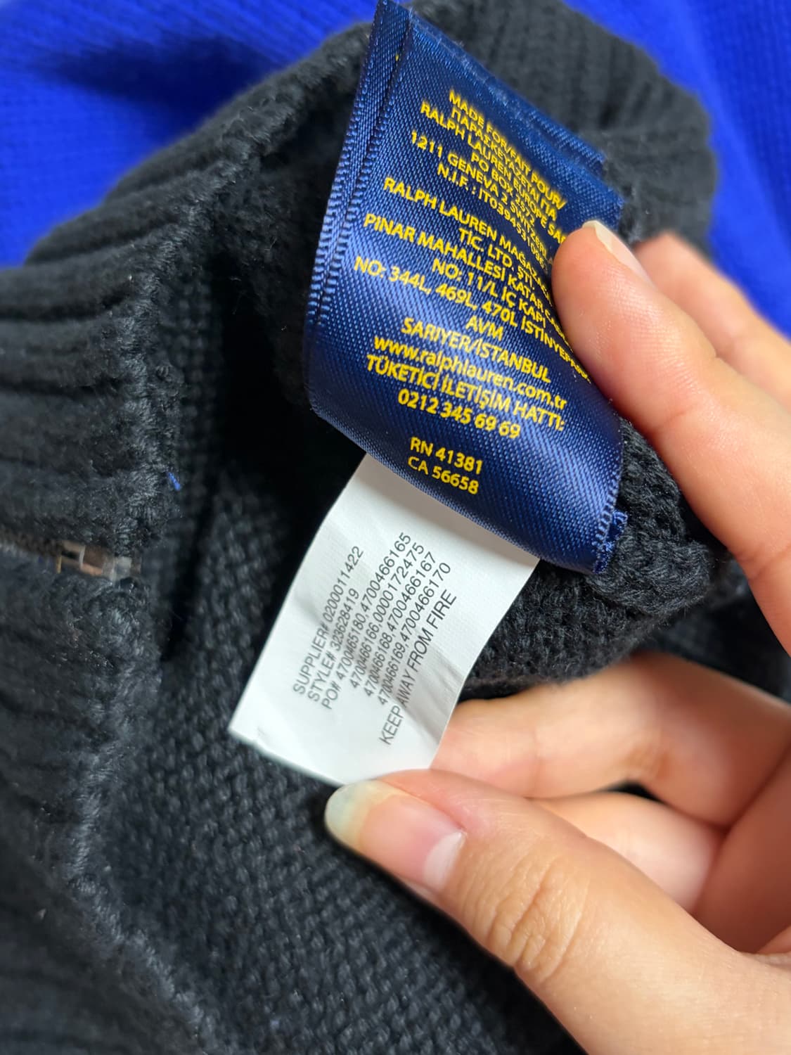 폴로 랄프로렌 빅포니 니트 집업 상품이미지5