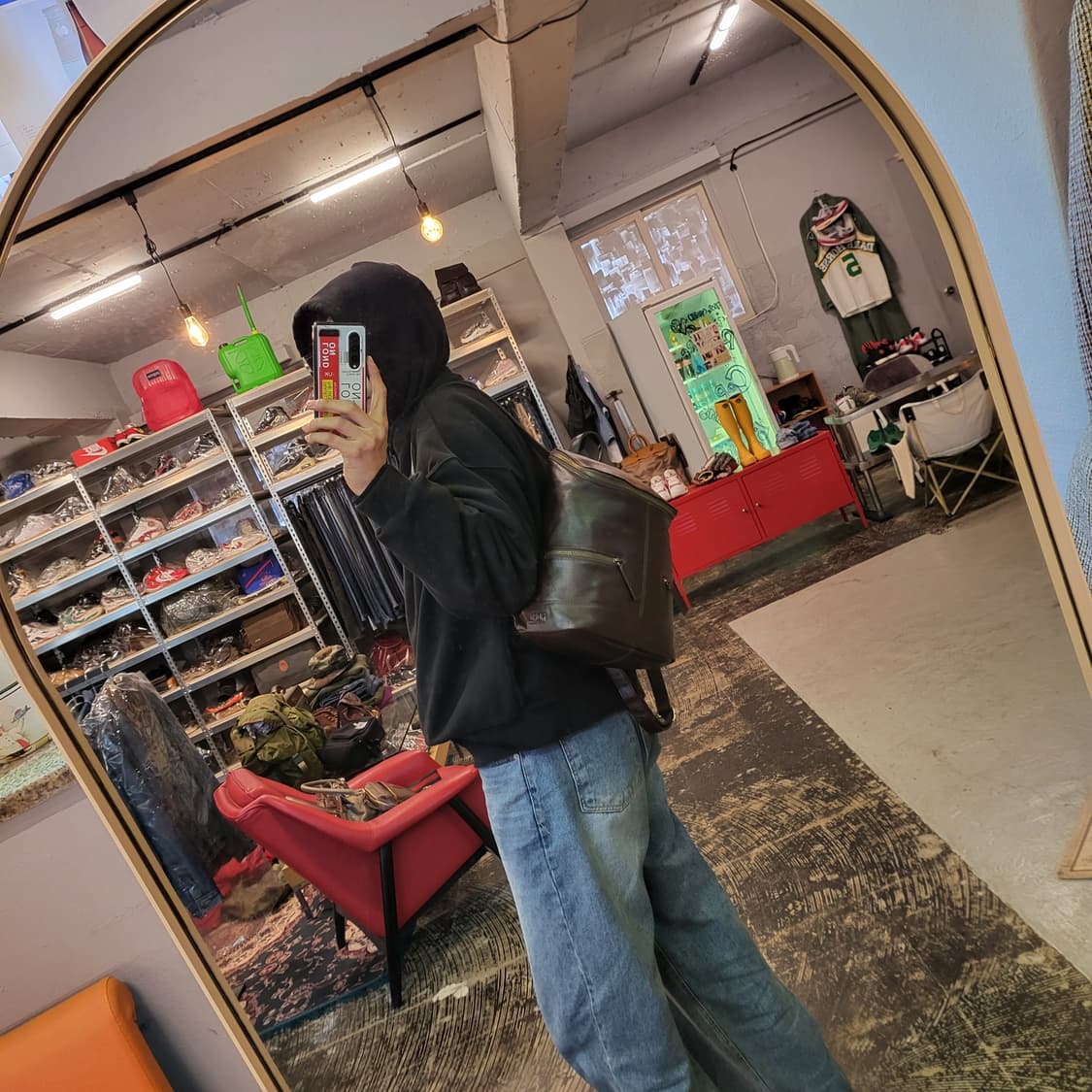 ADAD 올 레더 백팩 상품이미지9