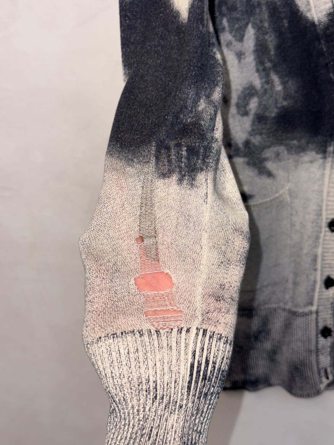 DIESEL black tie dye loose cardigan  상품이미지8