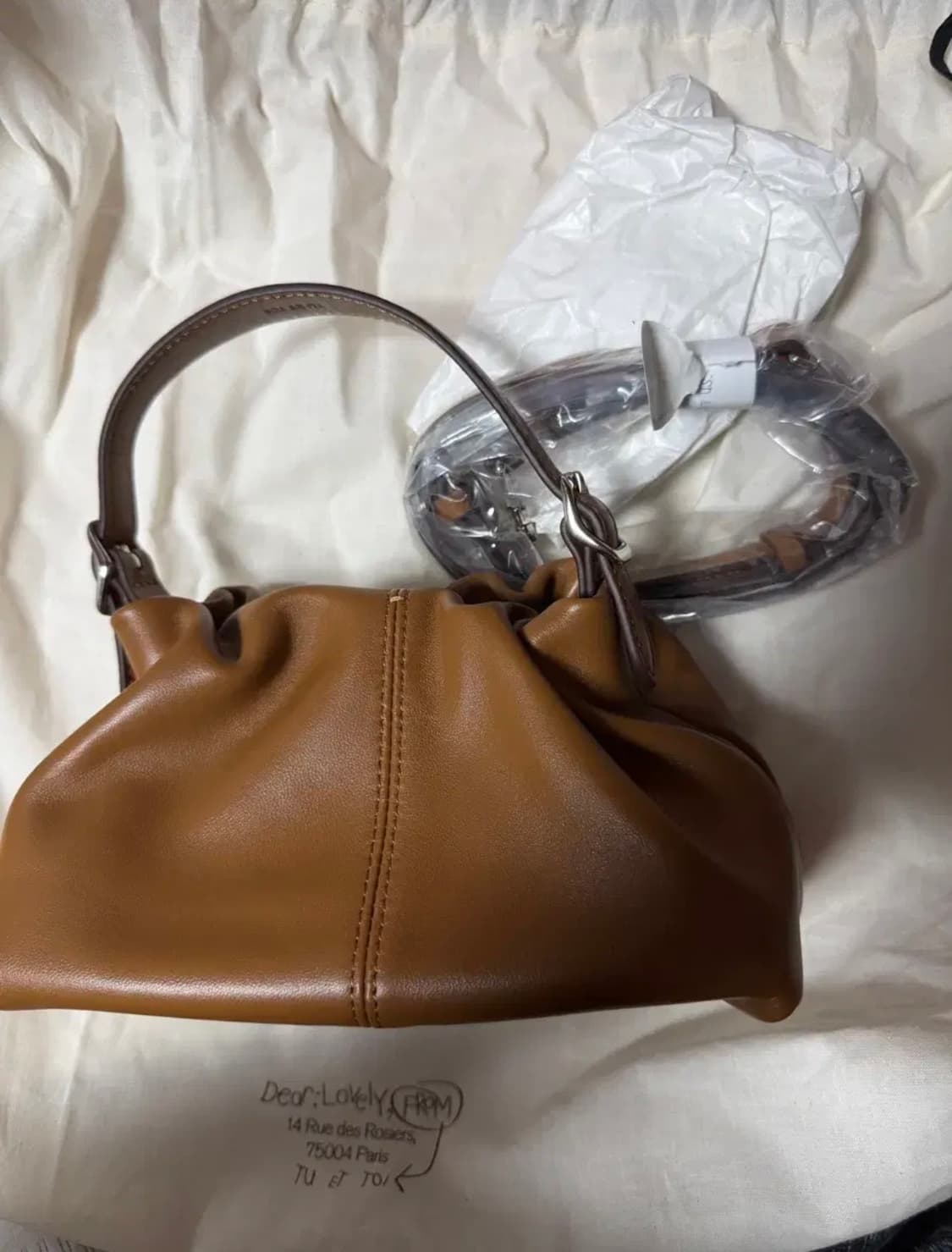 투에투아 플리백 미니 브라운 상품이미지1