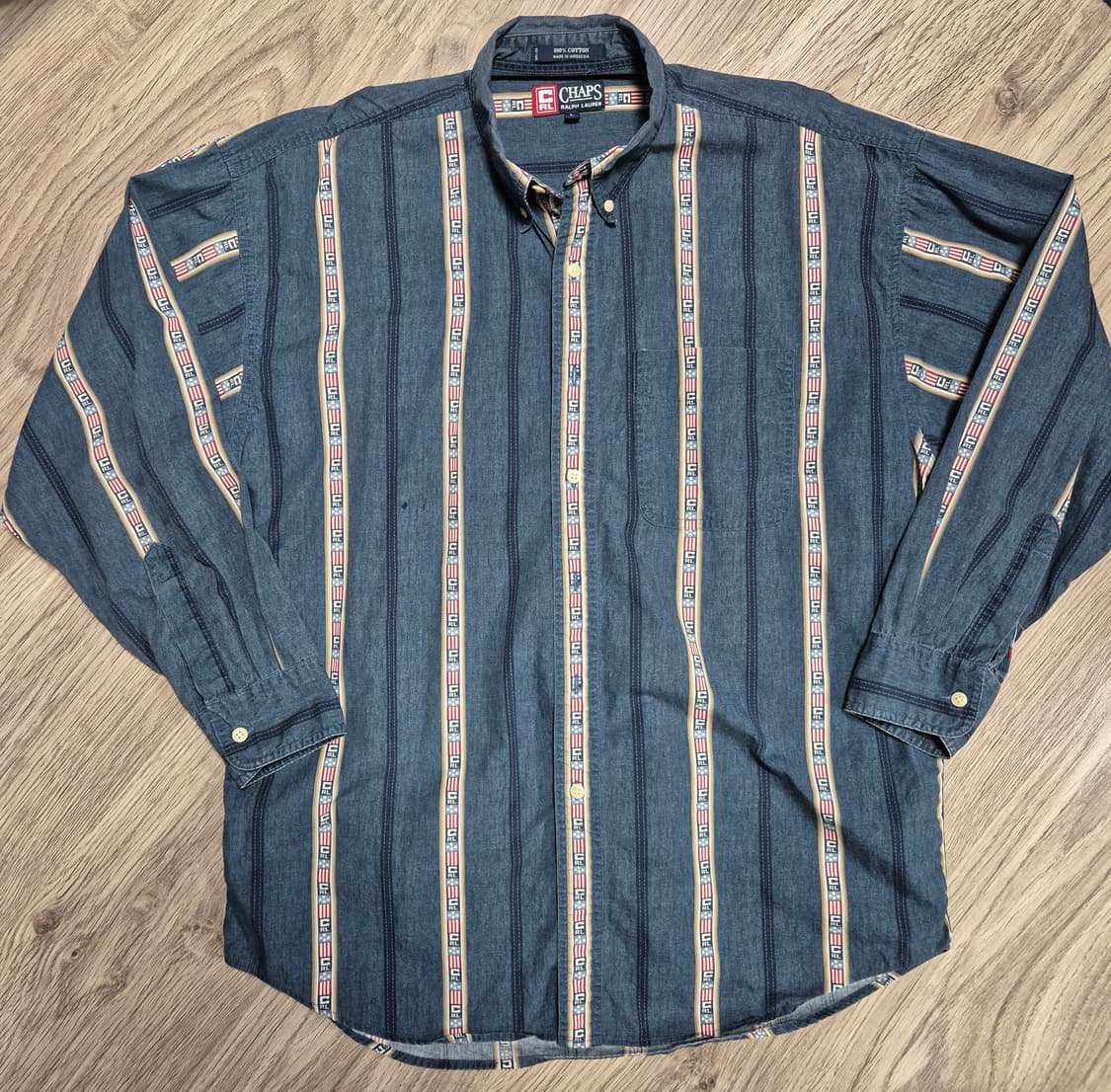 90s 챕스 랄프로렌 데님 셔츠 상품이미지1