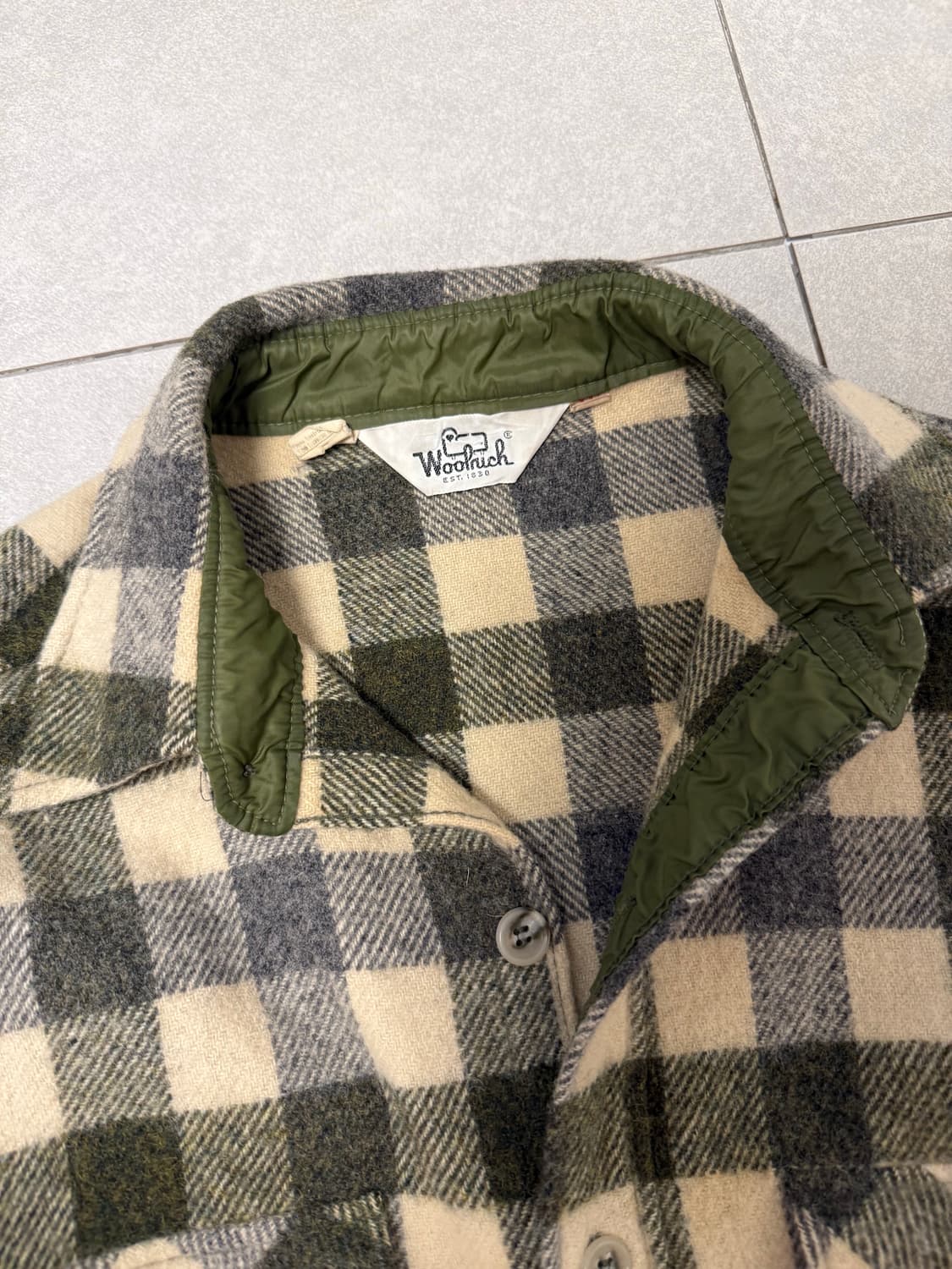 빈티지 울리치 울셔츠 XL 상품이미지3