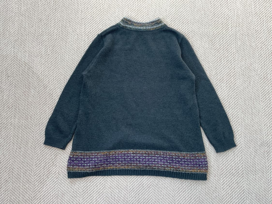 빈티지 멀티컬러 니트  J04122 상품이미지4