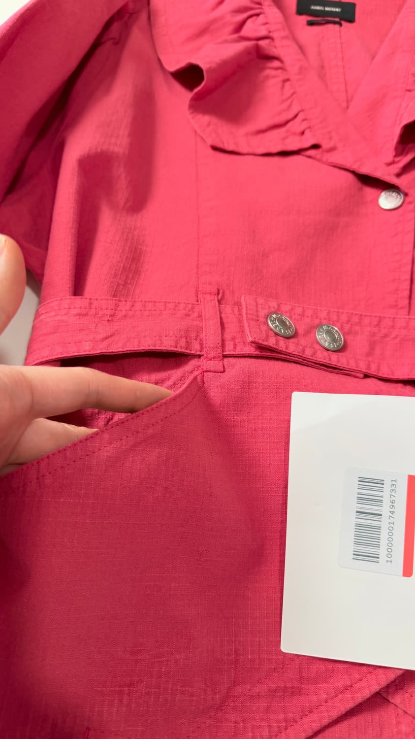 택달린 새상품) 이자벨 마랑 에팔린 벨티드 자켓 38 정가 120만원대 상품이미지8