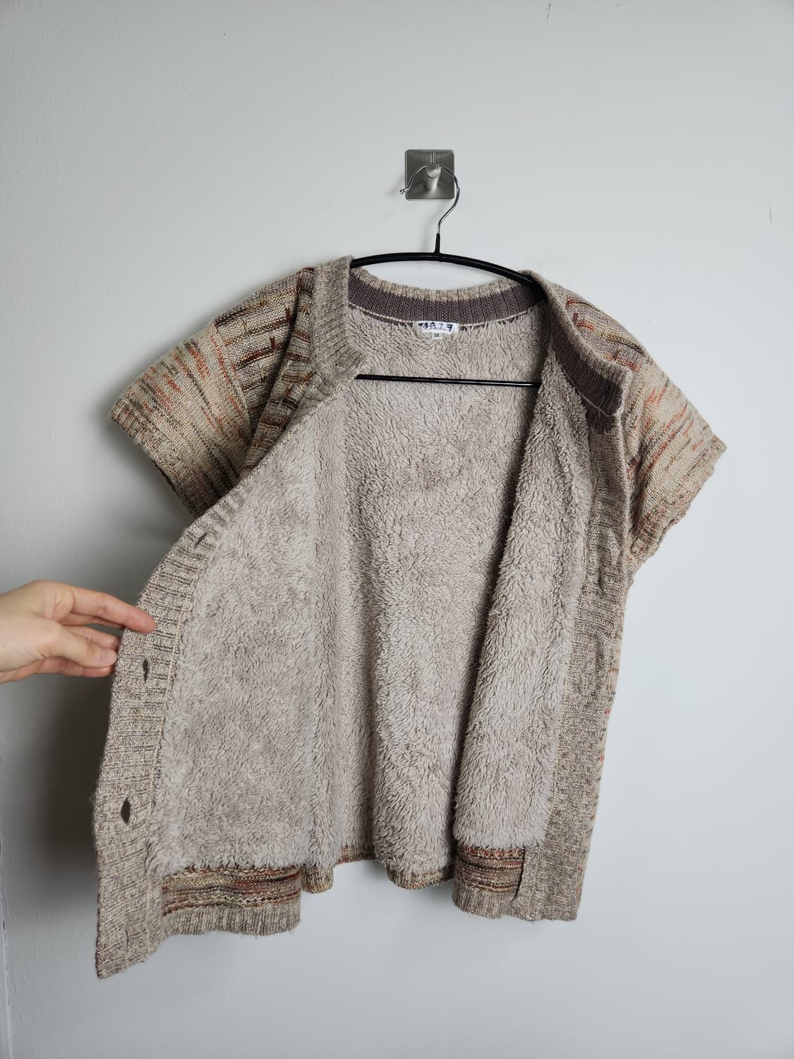 반소매 모리 니트 가디건 상품이미지5