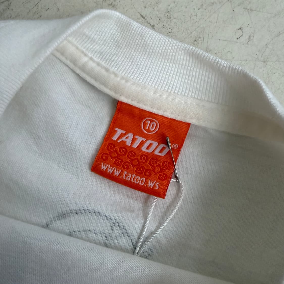 90s Tatoo Chile 빈티지 싱글스티치 반팔티 M 상품이미지6