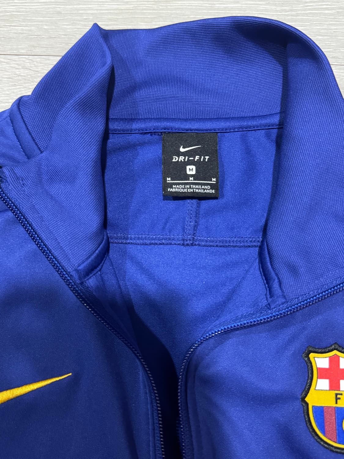 나이키 20-21 바르셀로나 앤섬 트랙탑 져지 M 상품이미지3