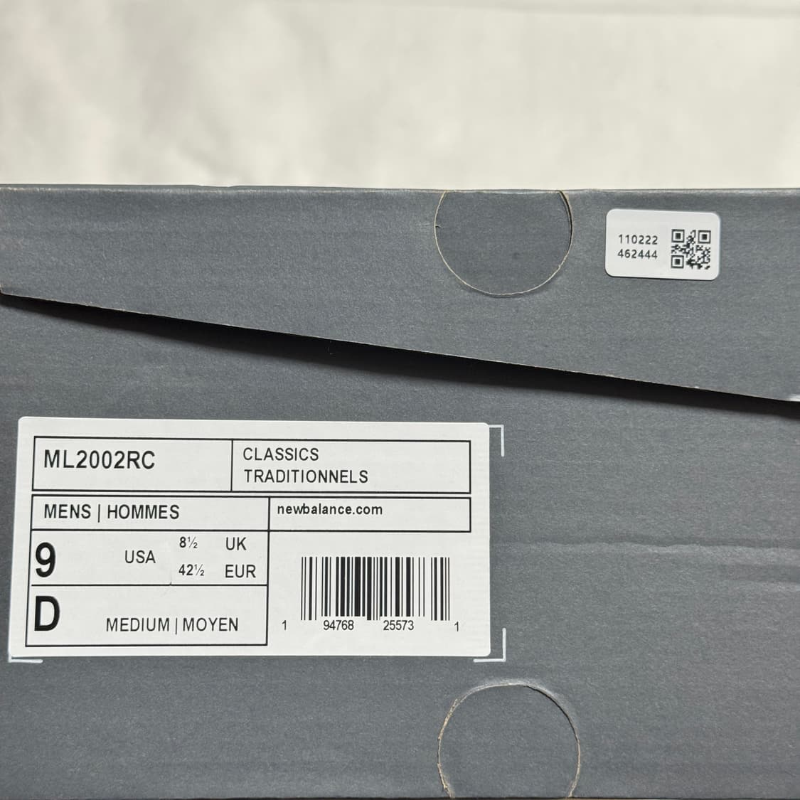 (260,270, 280) 새상품 ML2002RC 그레이컬러 상품이미지8