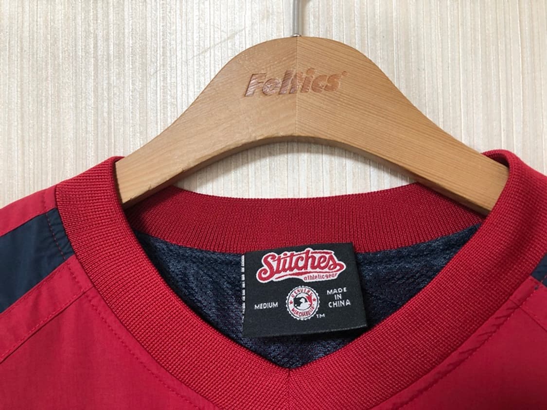MLB STITCHES 워싱턴내셔널스 웜업풀오버자켓 M(해외) 상품이미지4