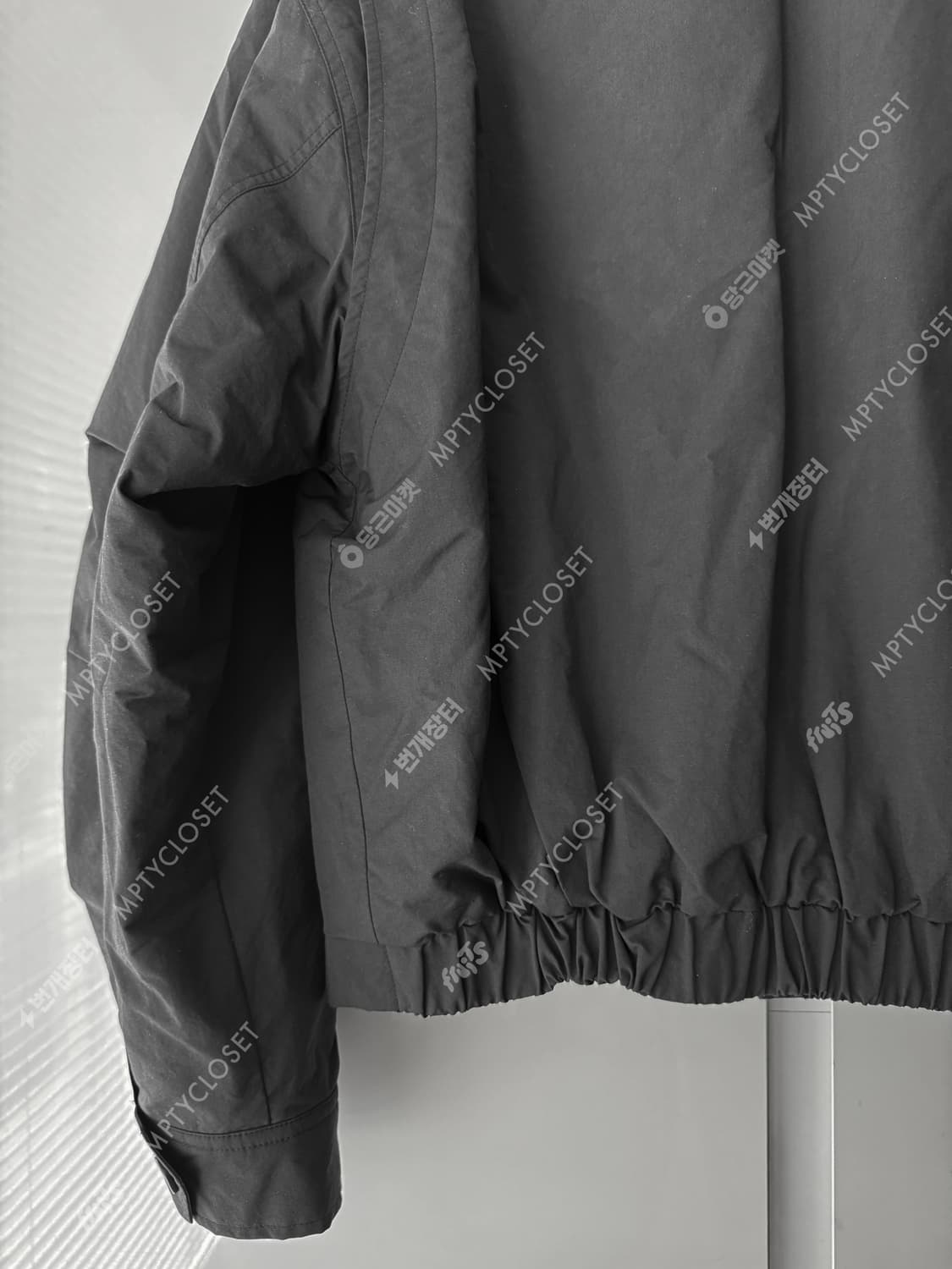 [L] 아모멘토 패디드 자켓 점퍼 블랙 상품이미지7