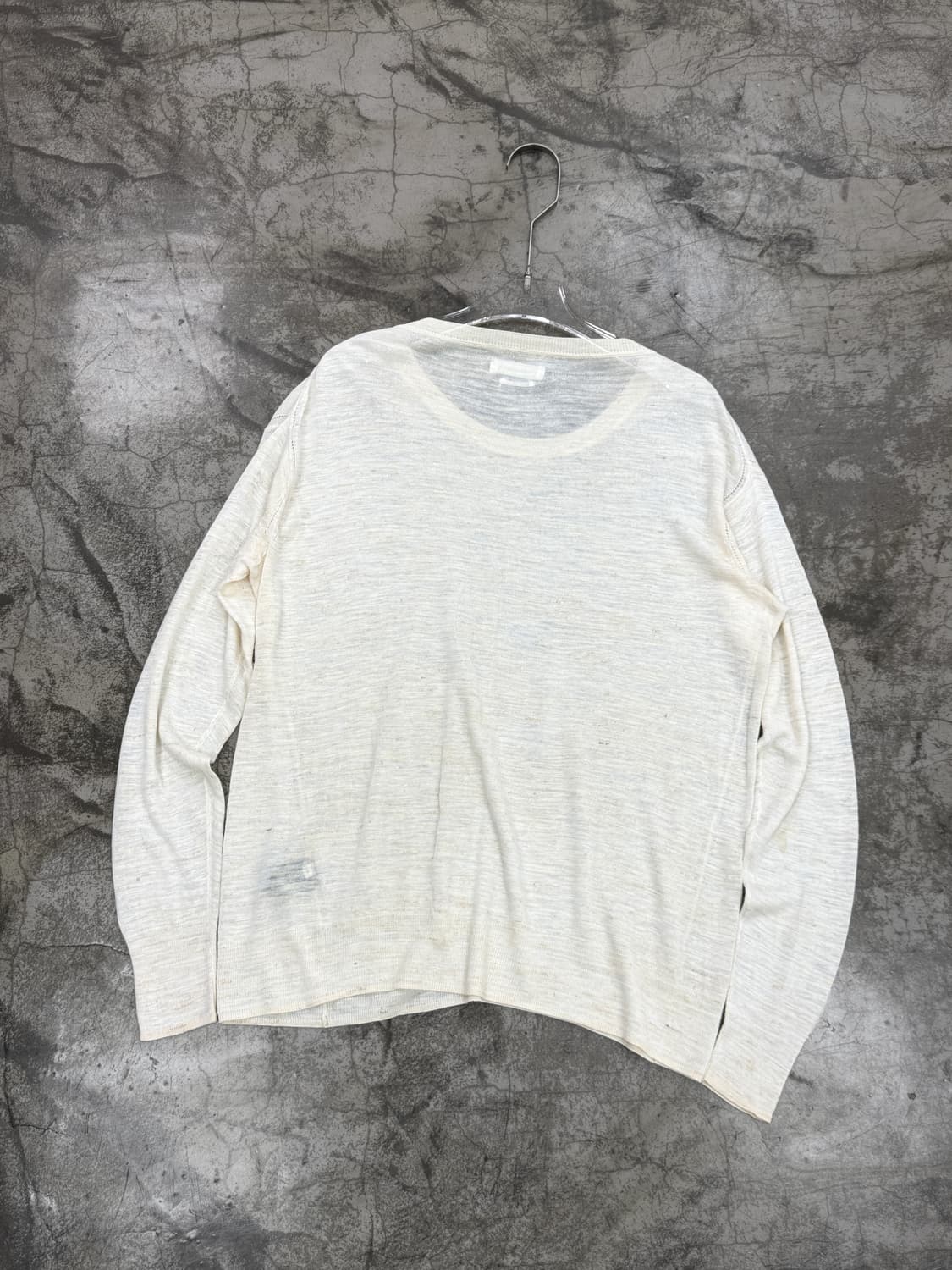 이자벨마랑 린넨 믹스 라운드 니트 상품이미지4