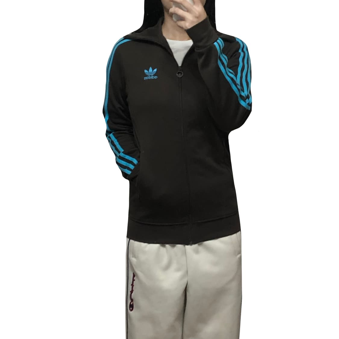 아디다스 유로파 브라운 빈티지 트랙탑 져지 95 상품이미지2