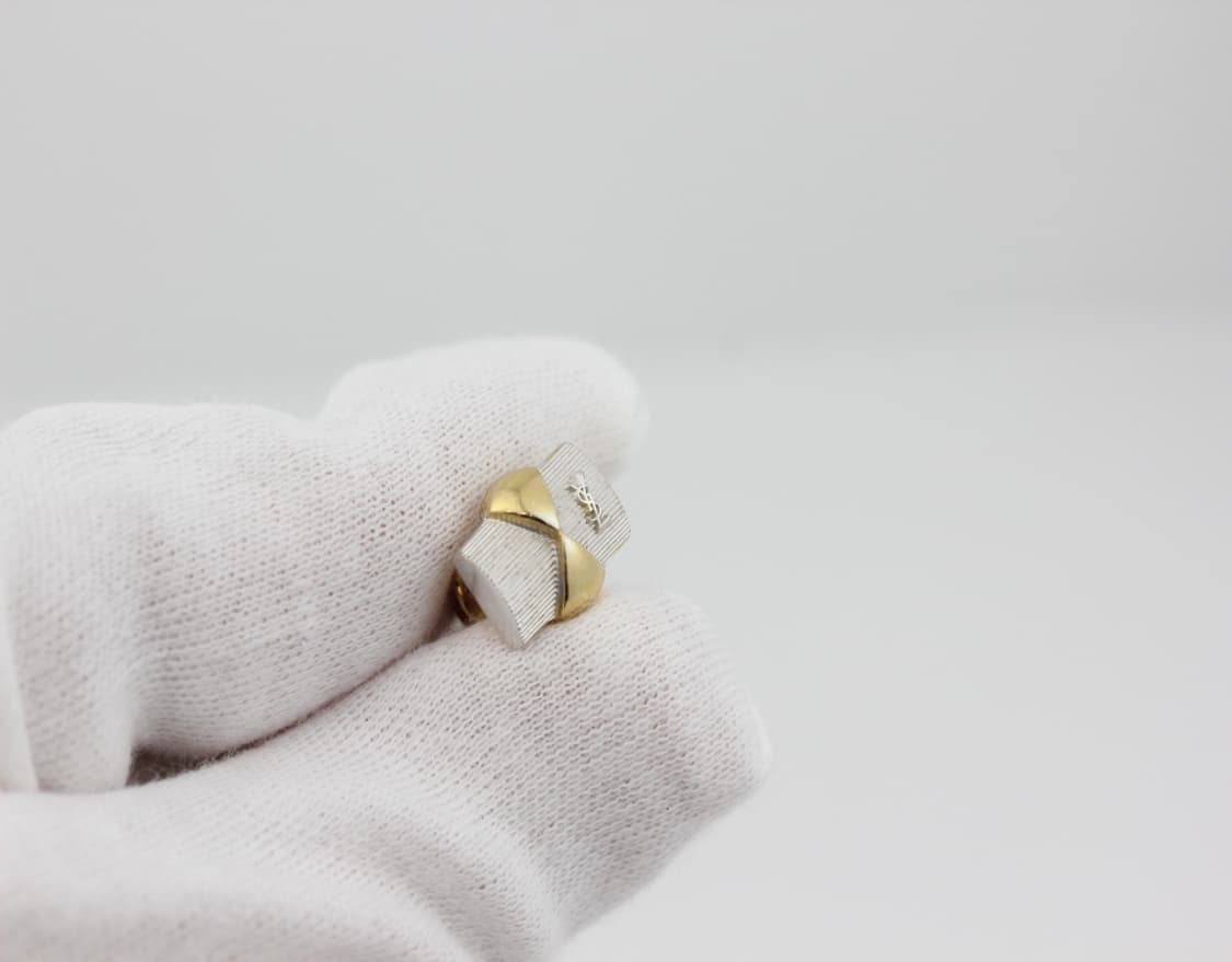 입생로랑 A-등급 남자 명품 뱃지 핀 포인트 빈티지 상품이미지4