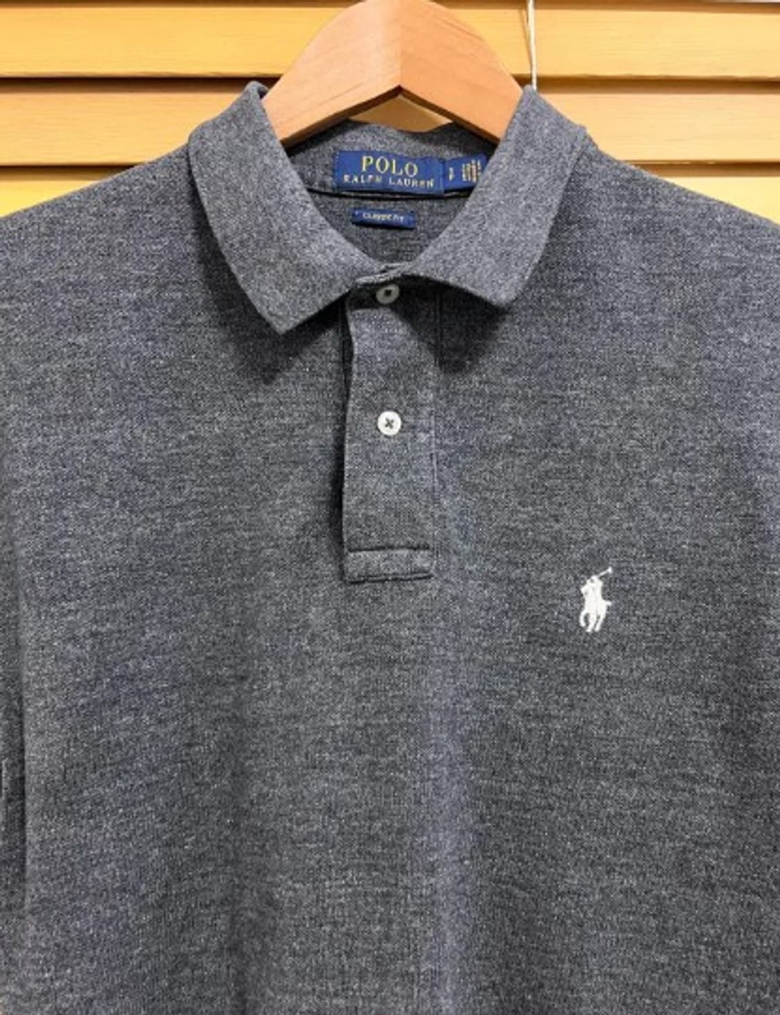 폴로랄프로렌 남성 진그레이 PK카라반팔티셔츠 S 상품이미지1