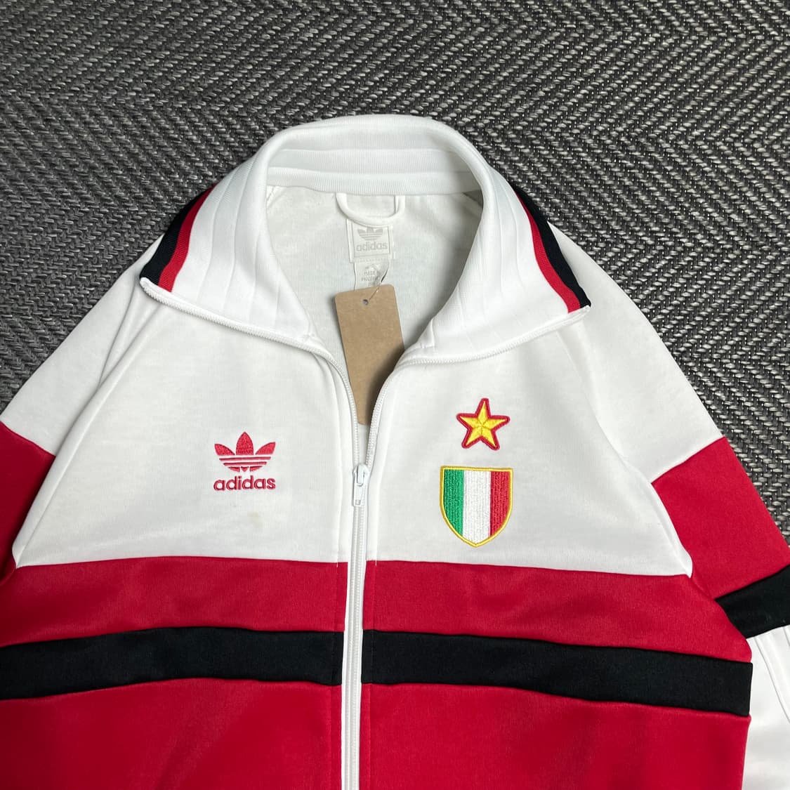 아디다스 09-10 AC밀란 배색 트랙탑 져지o 5167 상품이미지6