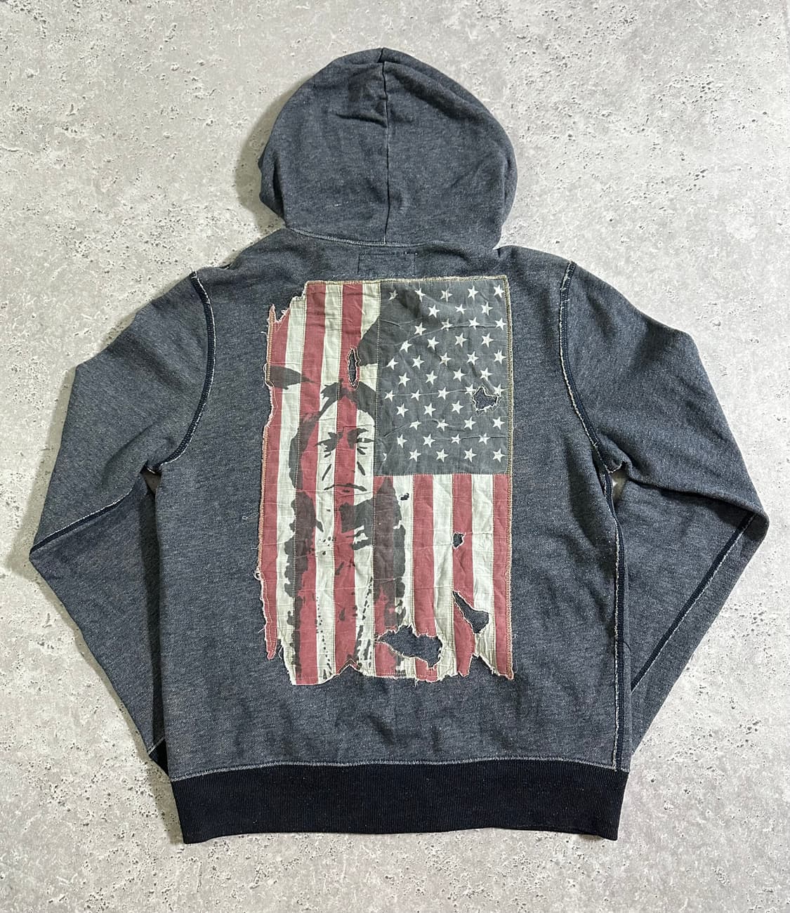 DENIM & SUPPLY 인디언 성조기 후드 집업 /048 상품이미지3