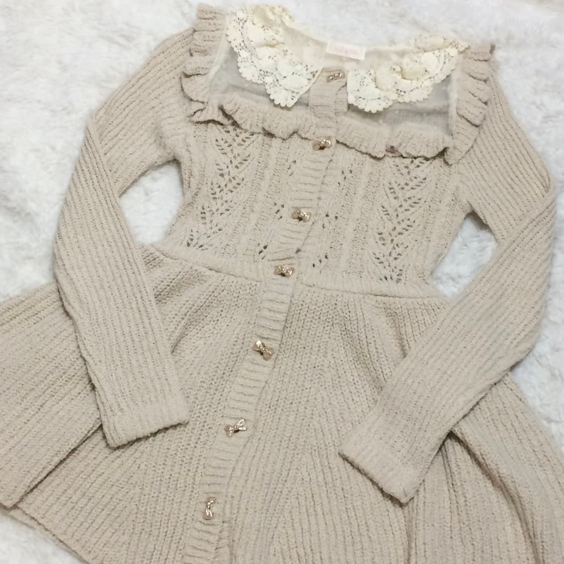 리즈리사 니트 원피스 히메갸루 라떼갸루 오네갸루 빈티지 대장급 상품이미지1