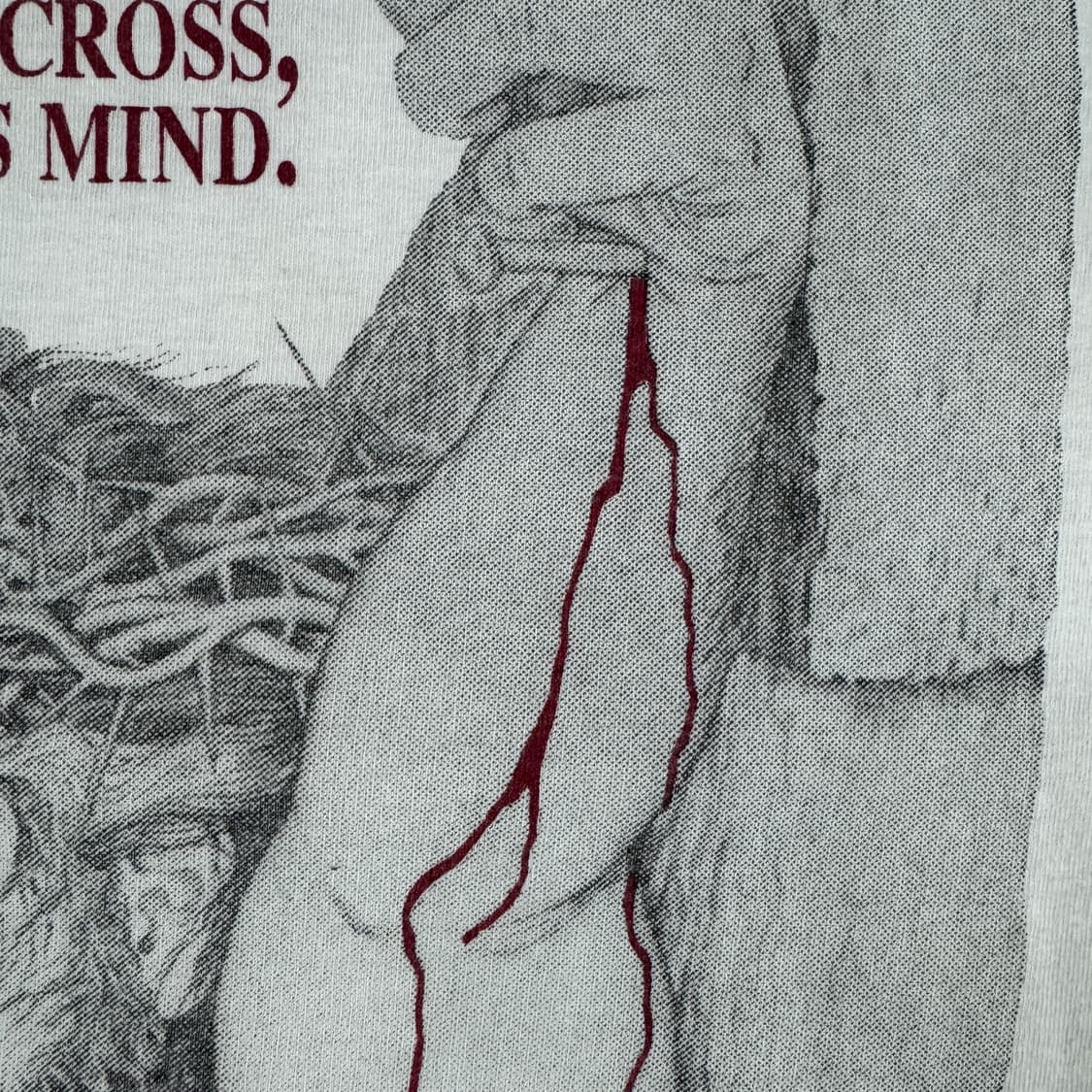 빈티지 90s Jesus on the cross 지저스 티셔츠 상품이미지5